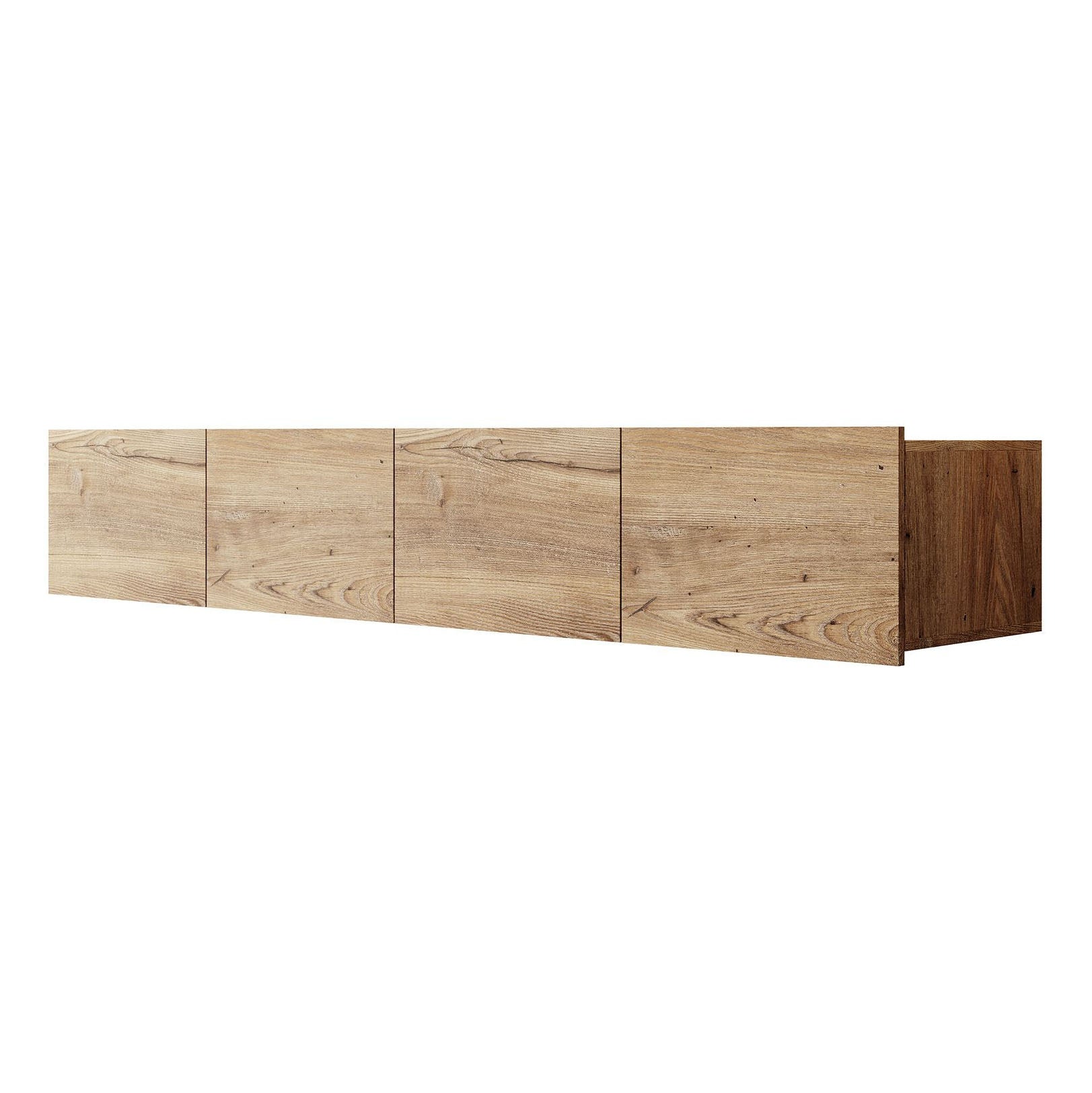 Calabas - TV-Meubel met 4 deuren - Kastanje - 200 cm