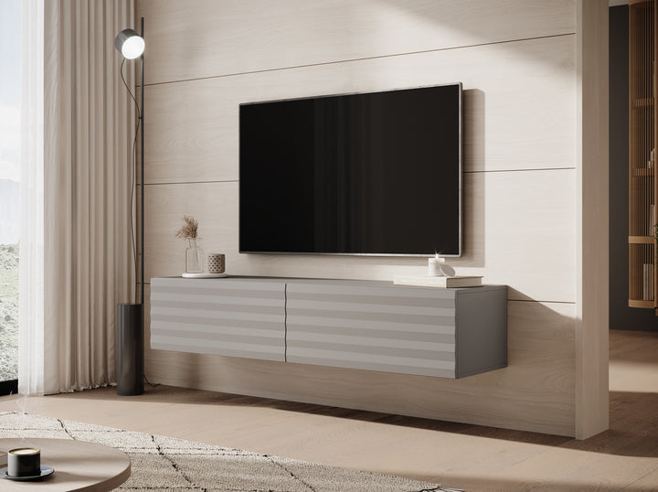 Cullen - TV-Meubel - Grijs - 154 cm