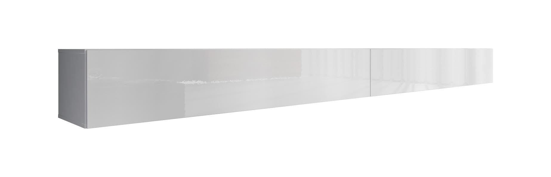 Flame - TV-Meubel - Wit - 320 cm