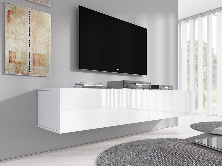 Flame XL - TV-Meubel - Wit - 180 cm
