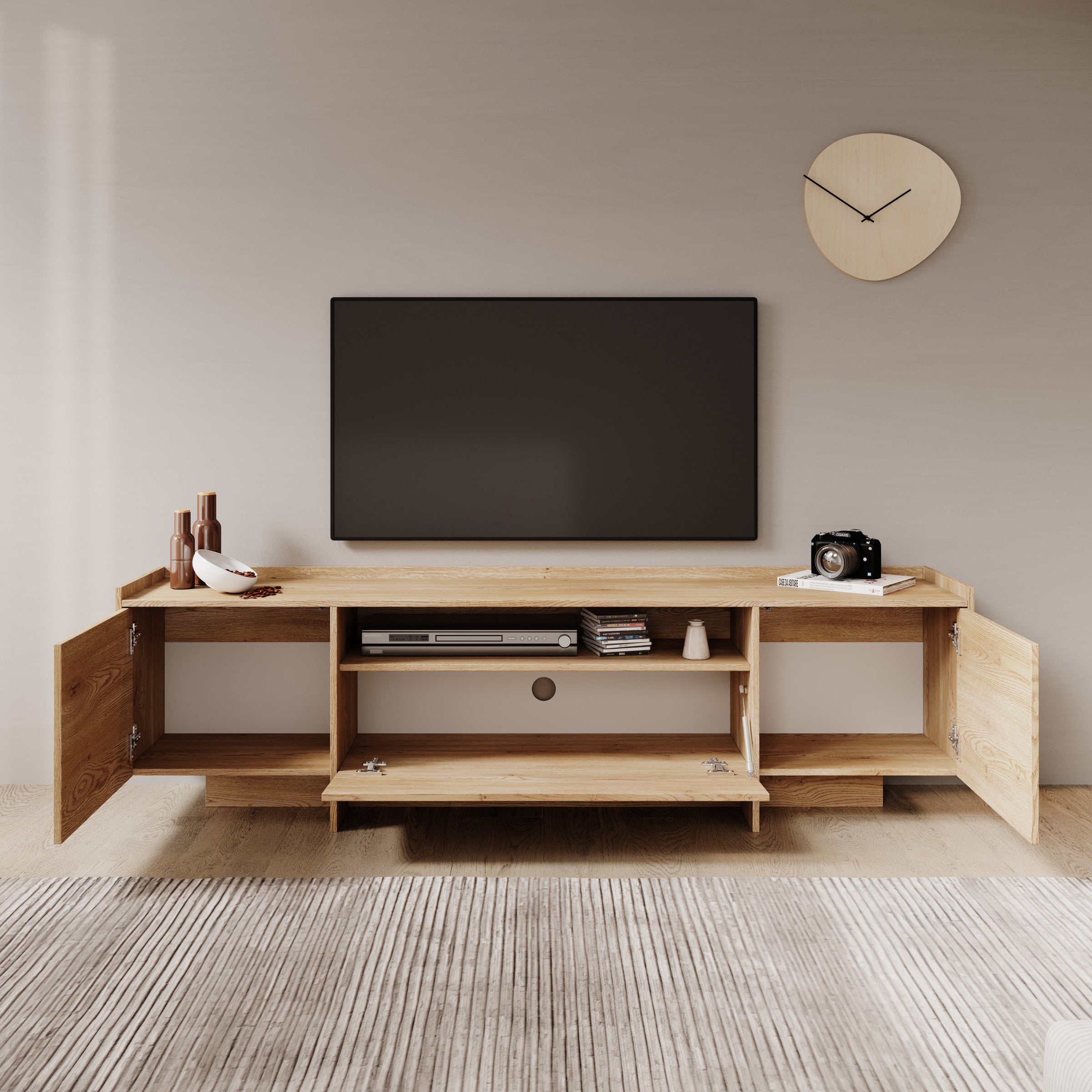 Jaxon - TV-Meubel - Eiken