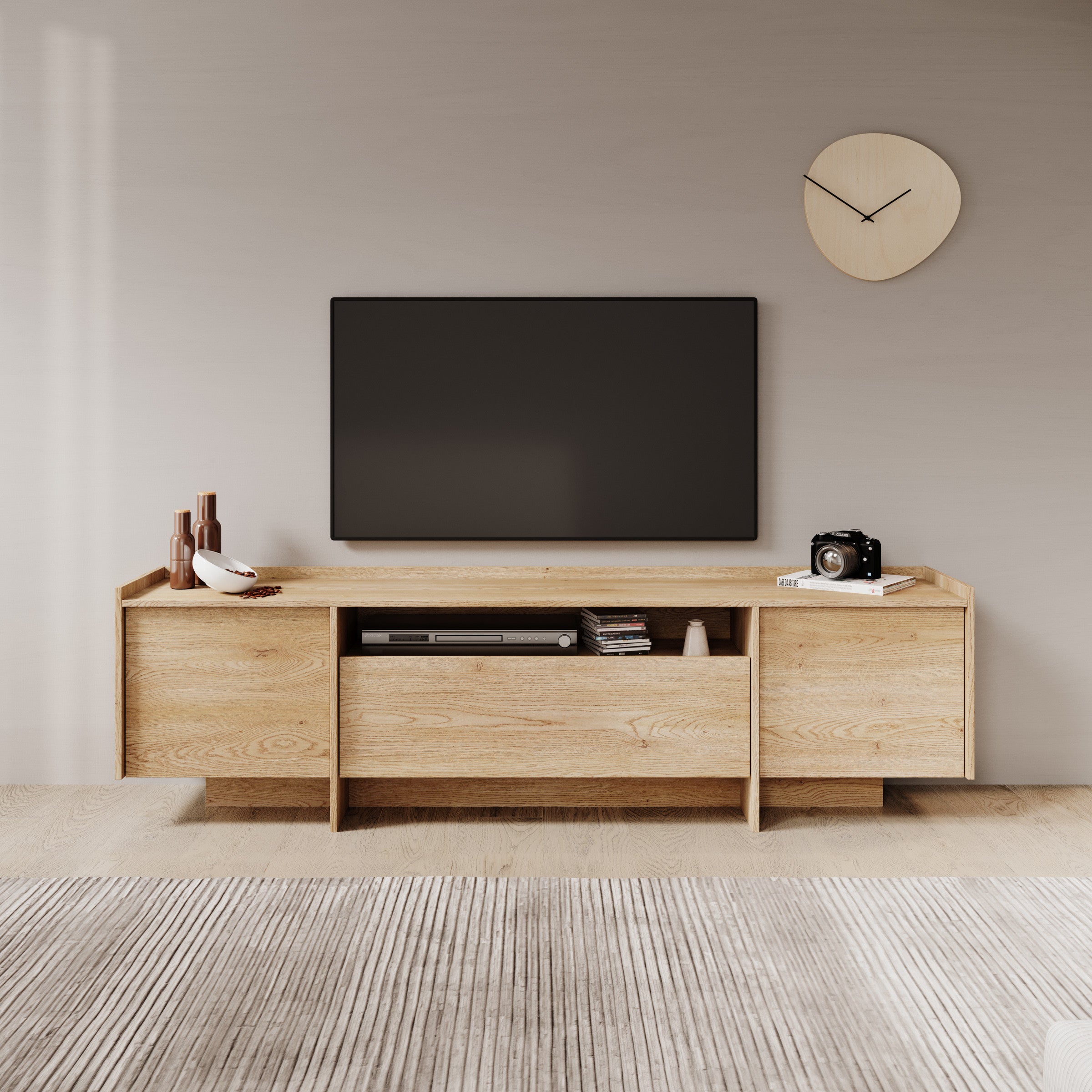 Jaxon - TV-Meubel - Eiken