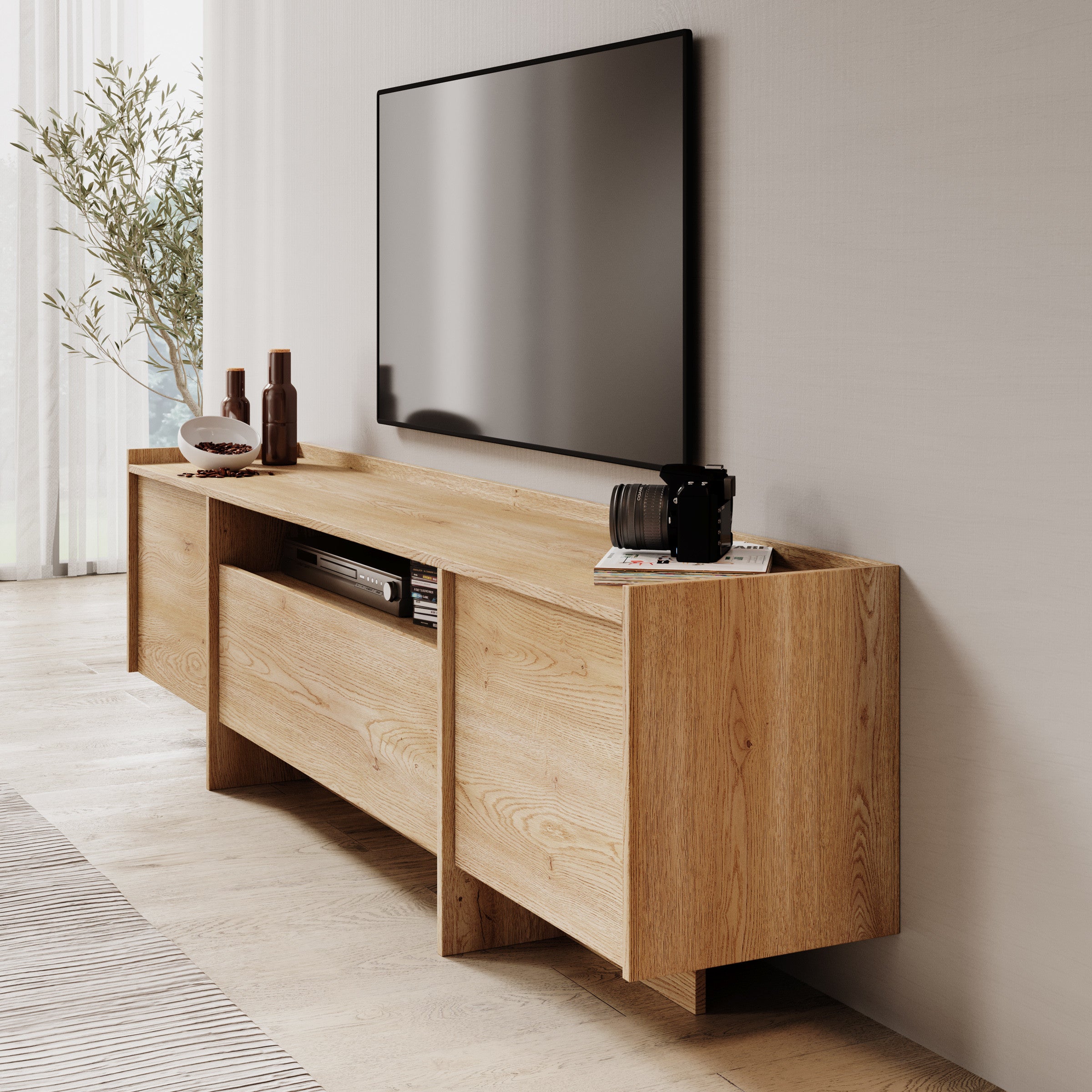 Jaxon - TV-Meubel - Eiken