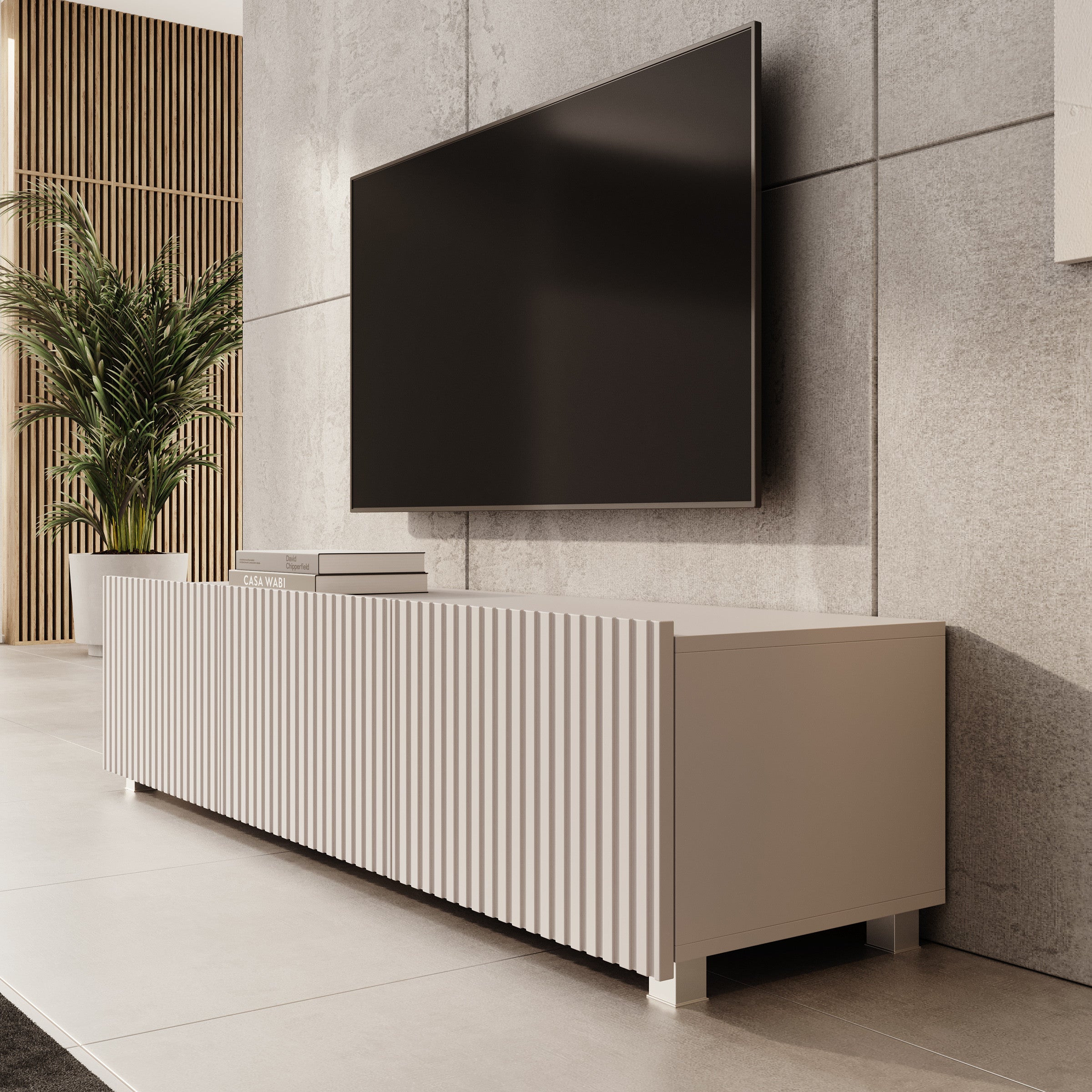 Kenderes - TV-Meubel - Beige