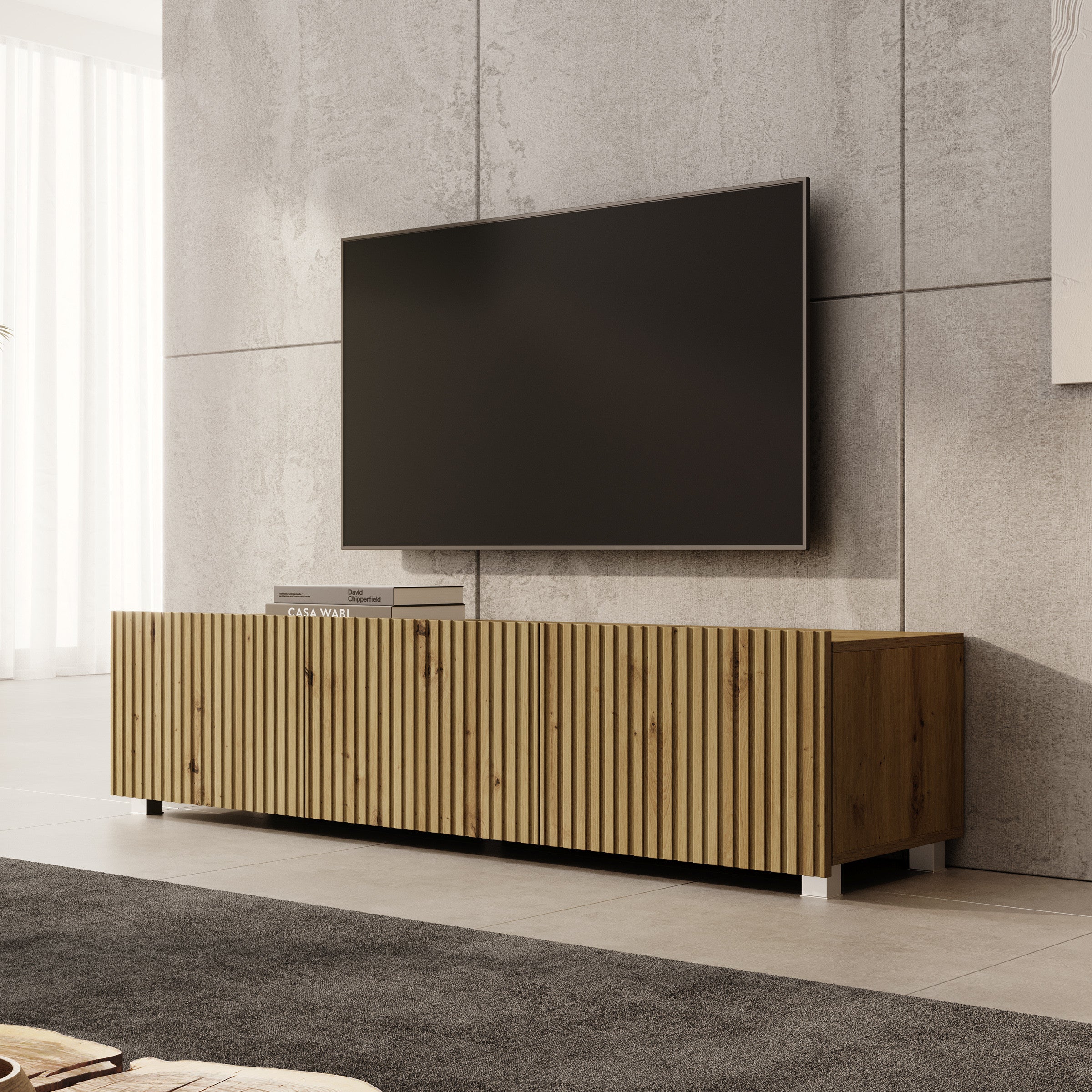 Kenderes - TV-Meubel - Eiken