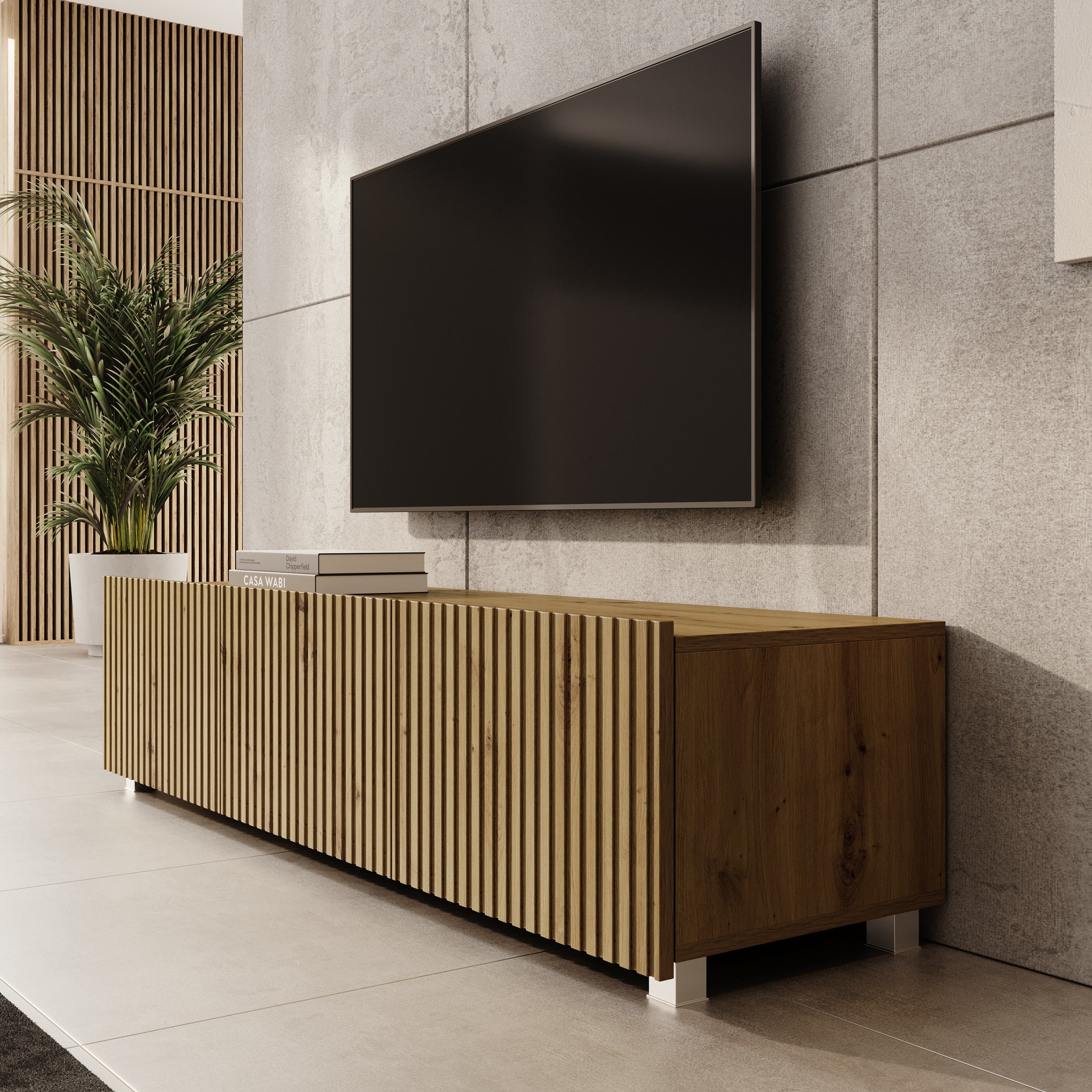 Kenderes - TV-Meubel - Eiken
