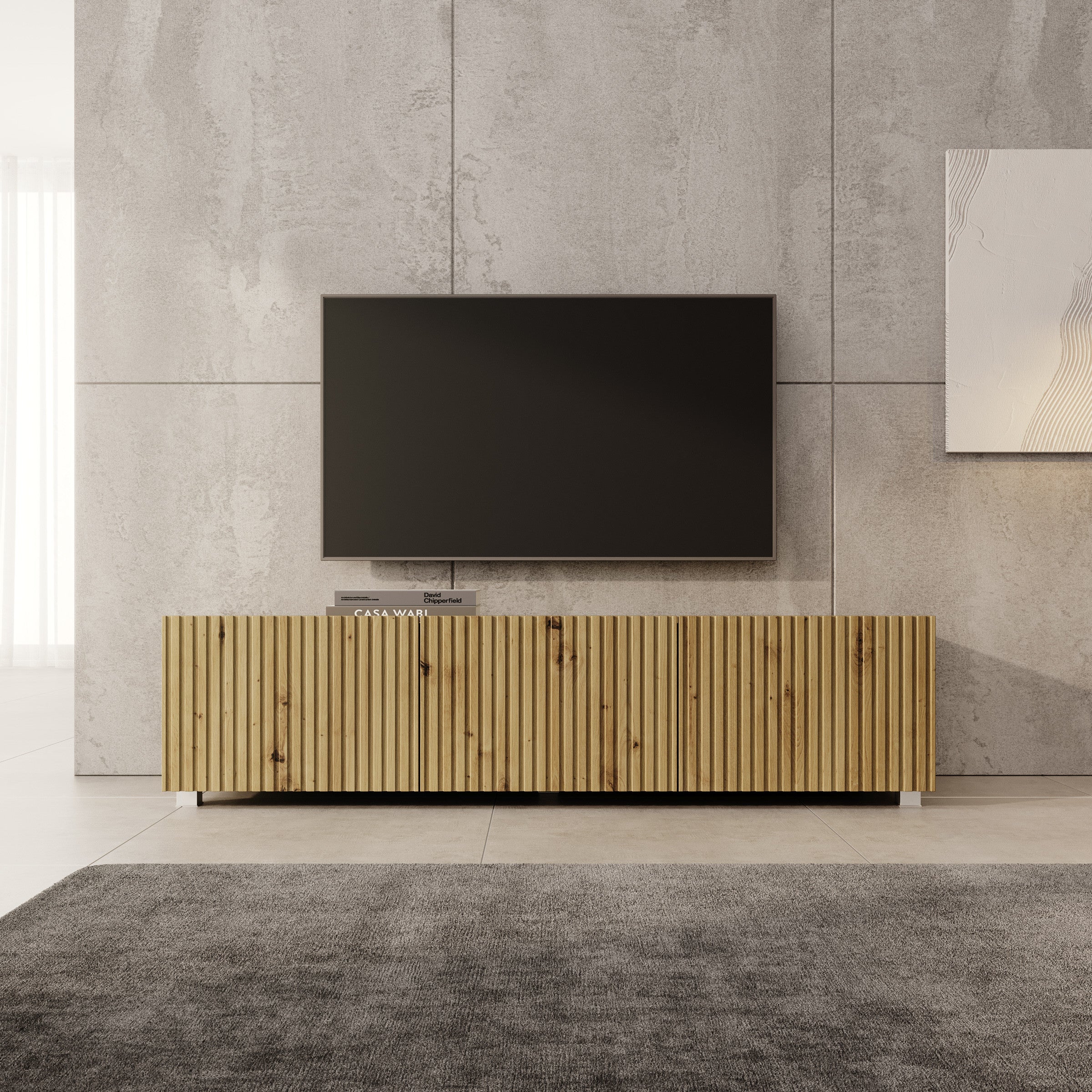 Kenderes - TV-Meubel - Eiken