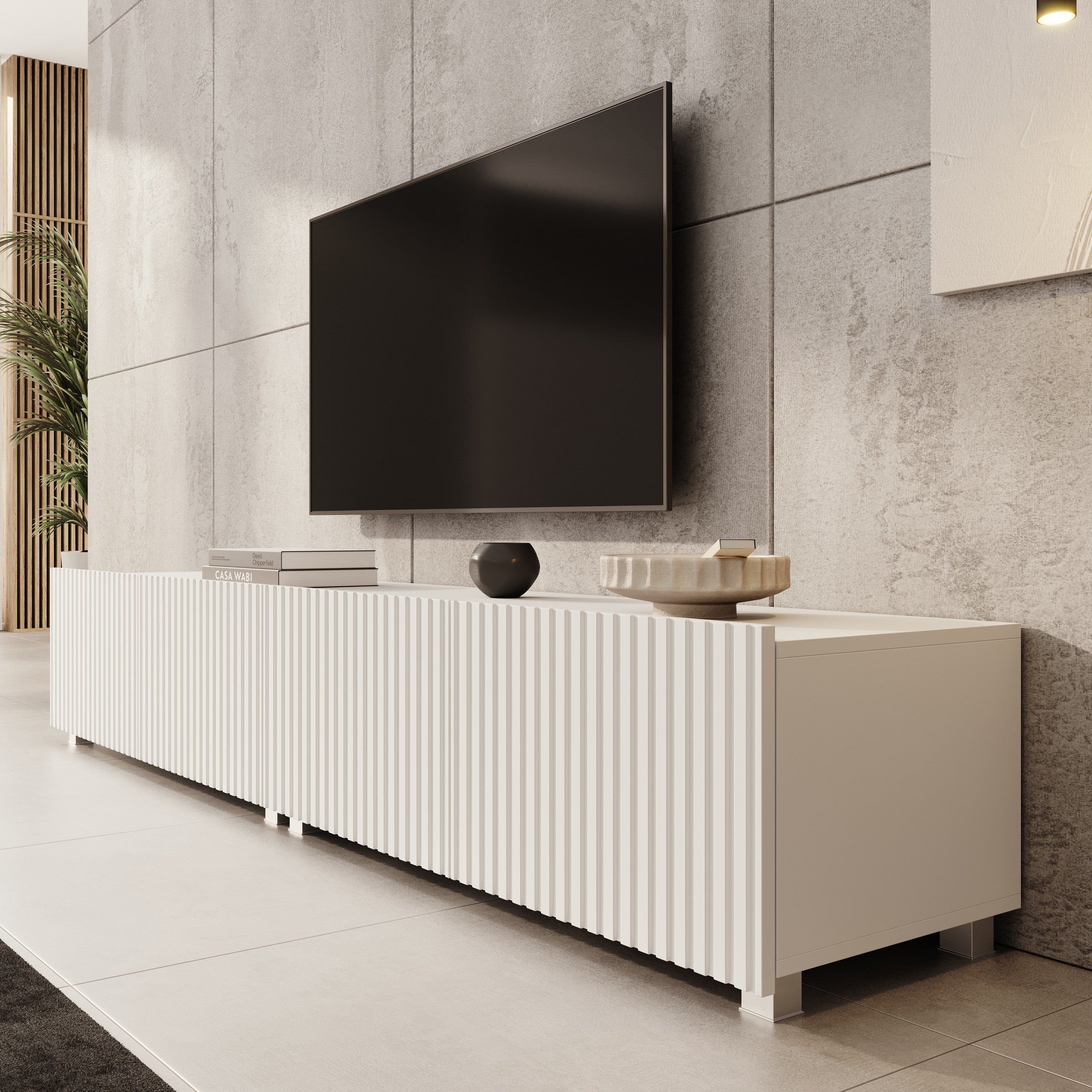 Kenderes - TV-Meubel - Wit