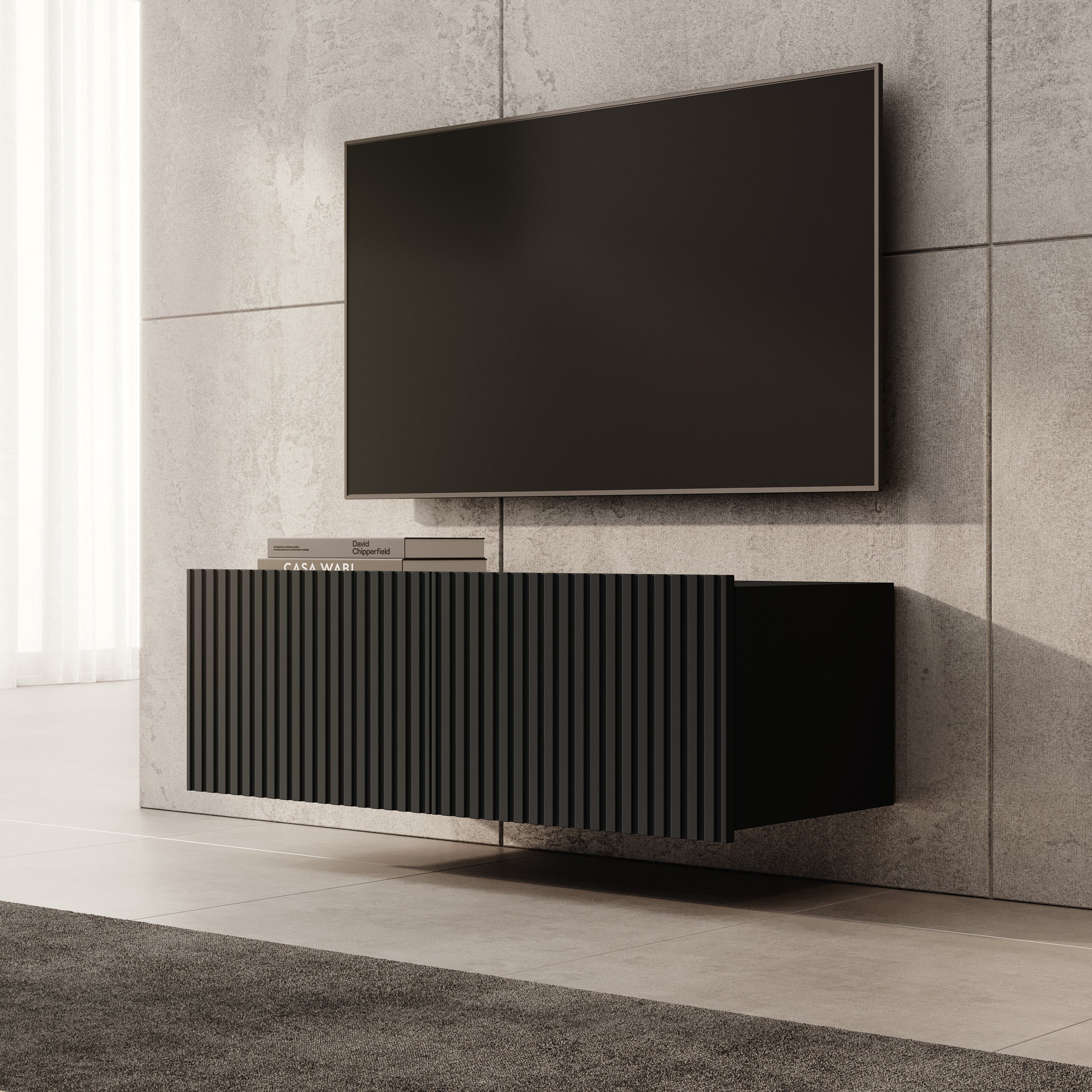 Kenderes - TV-Meubel - Zwart
