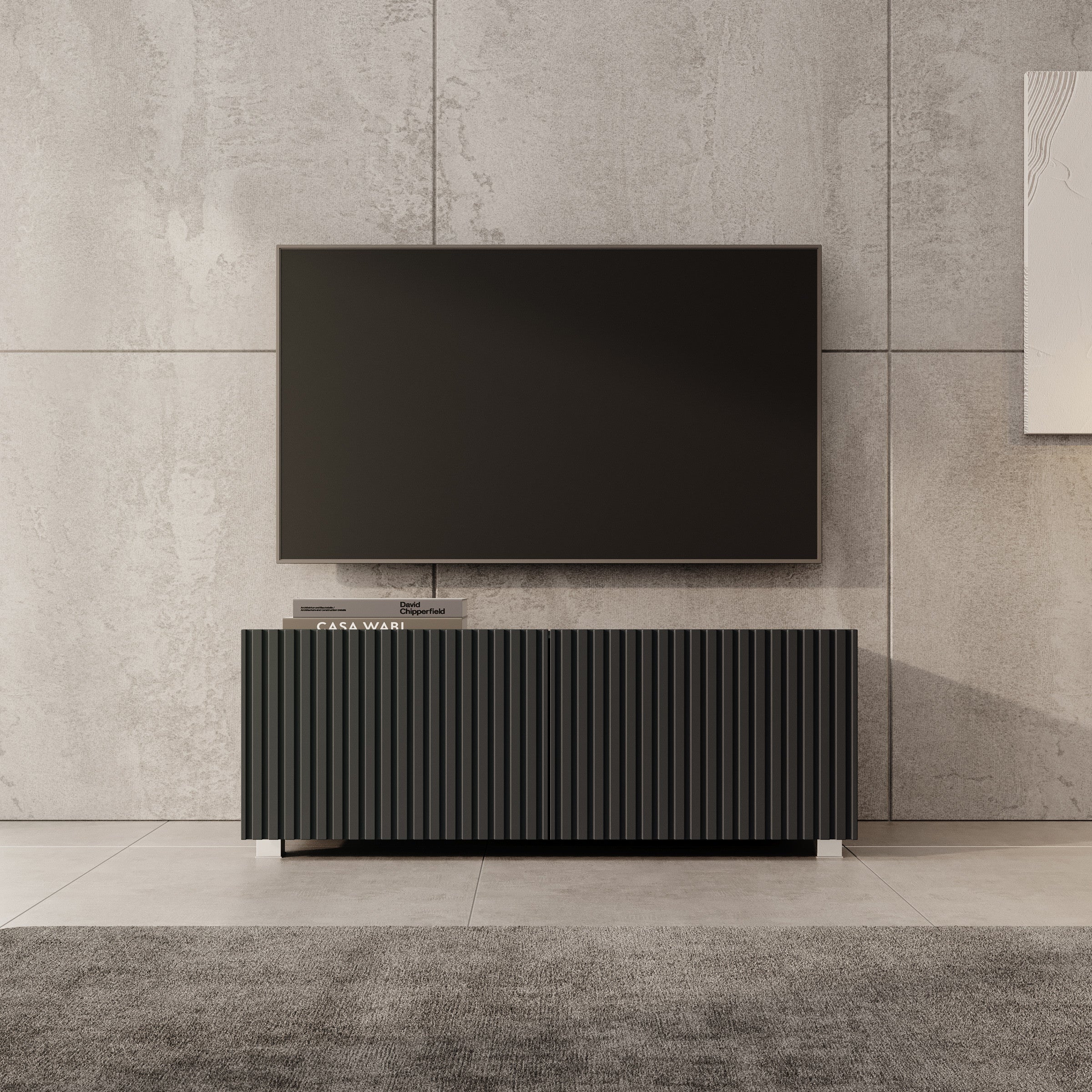 Kenderes - TV-Meubel - Zwart