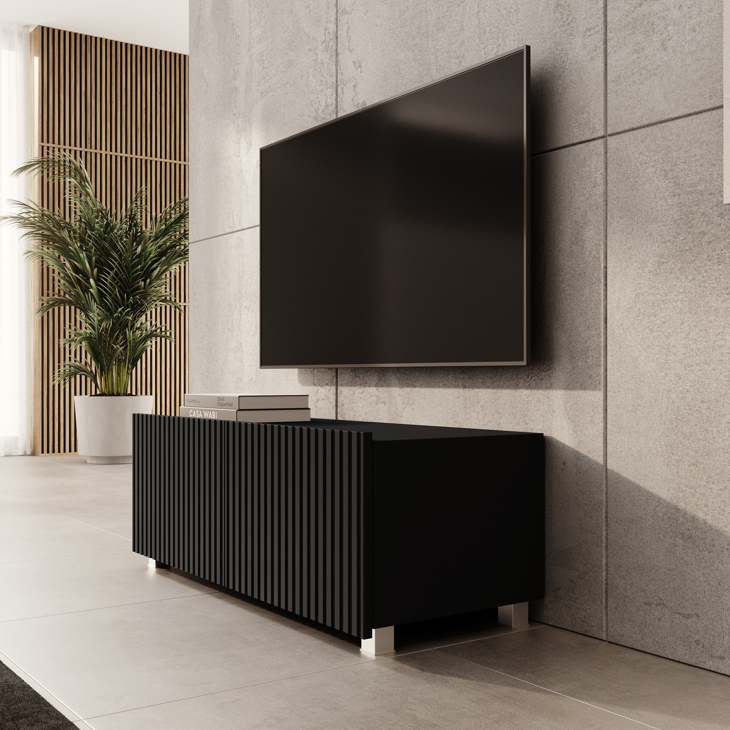 Kenderes - TV-Meubel - Zwart