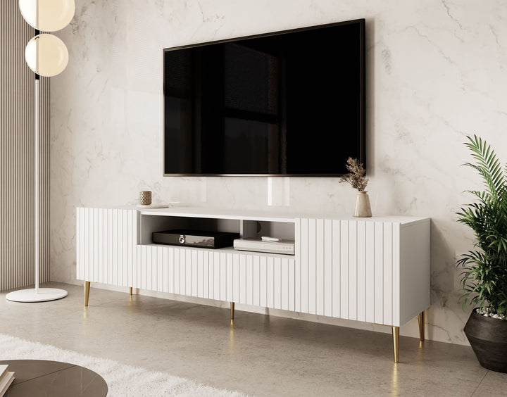 King - TV-Meubel - Wit - 180 cm