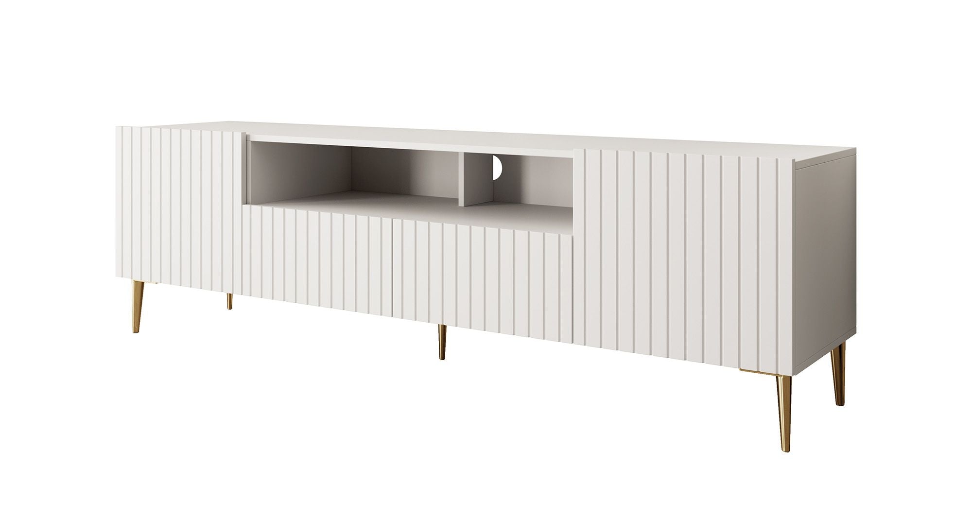 King - TV-Meubel - Wit - 180 cm
