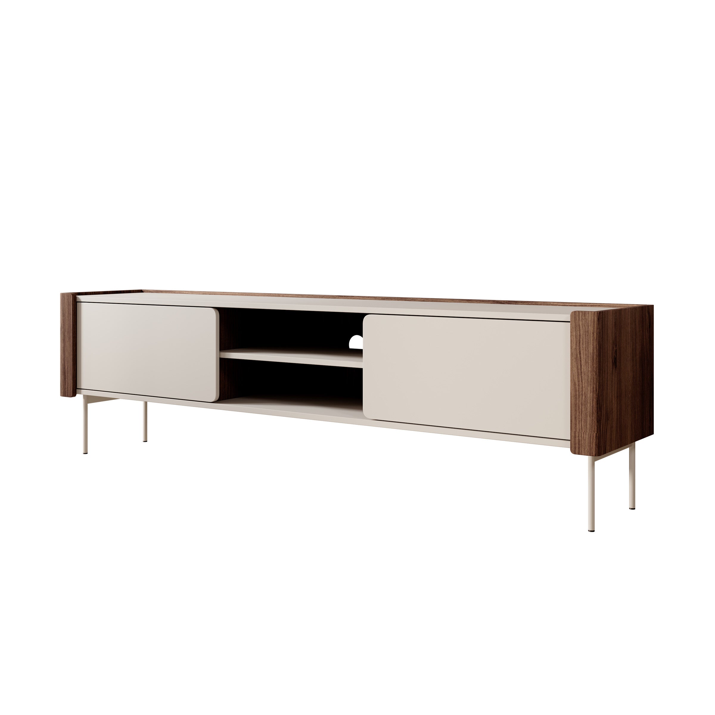 Lux - TV-Meubel - Beige - 180x39x52 cm