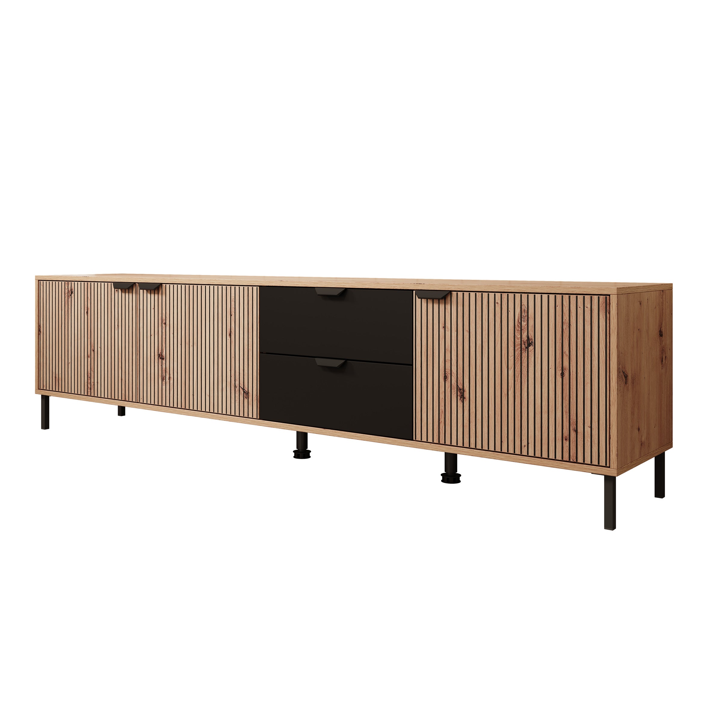 Malaika - TV-Meubel - Eiken - 208 cm
