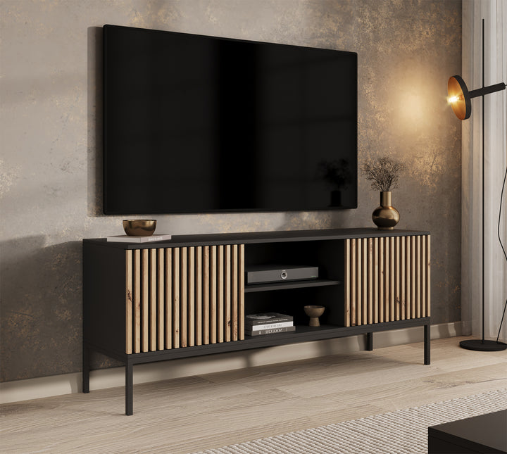 Marbella - TV-Meubel staand - Zwart - 150 cm