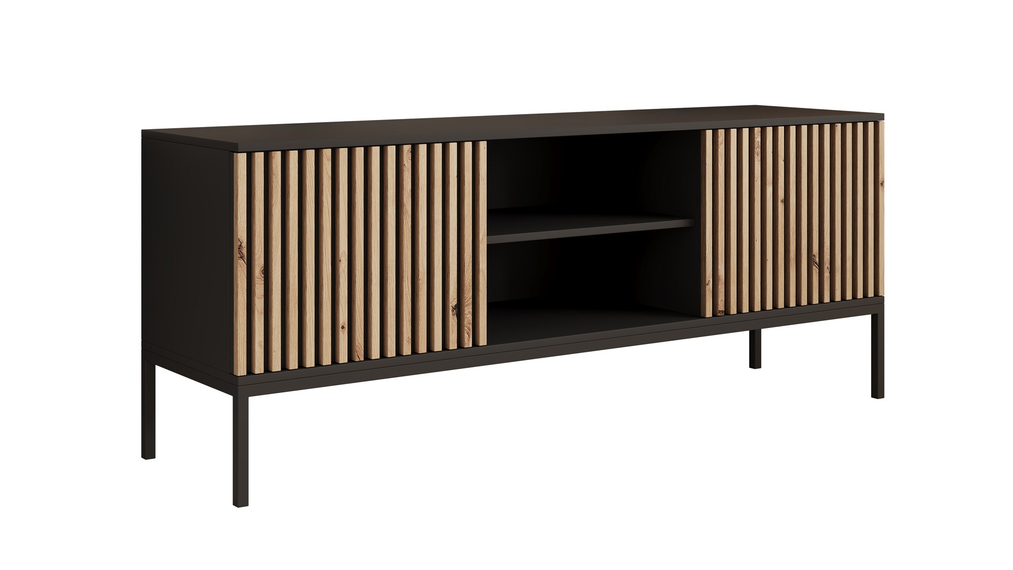 Marbella - TV-Meubel staand - Zwart - 150 cm