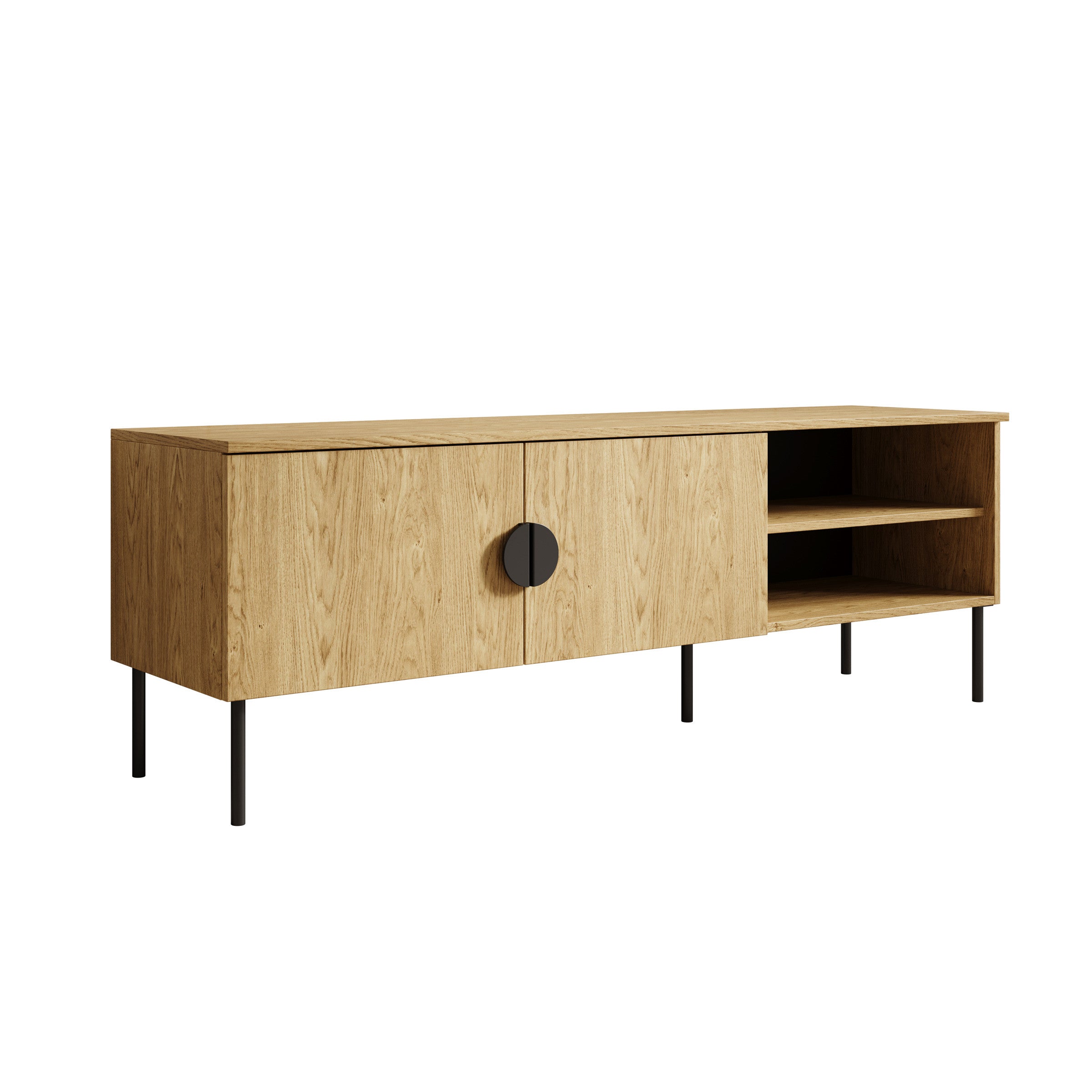Monor - TV-Meubel - Eiken