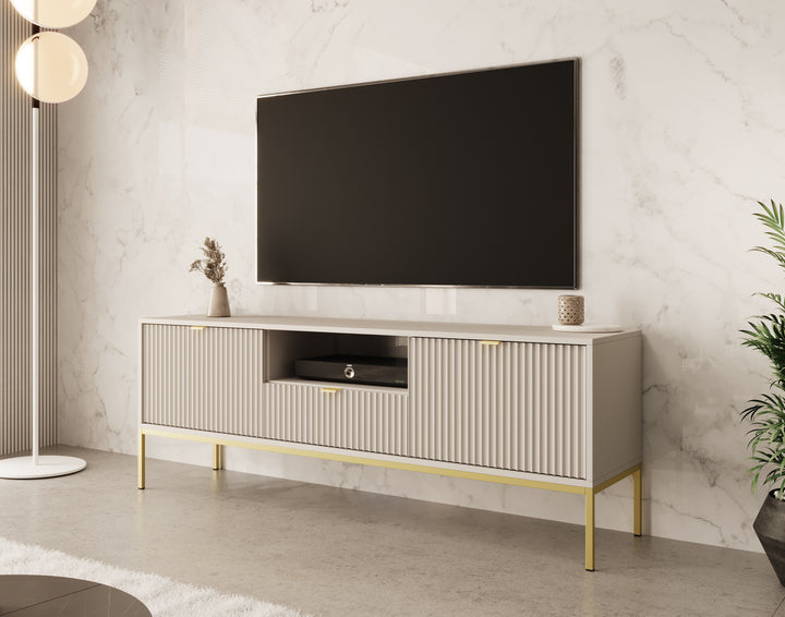 Navil 2 - TV-Meubel - Beige  - 154 cm