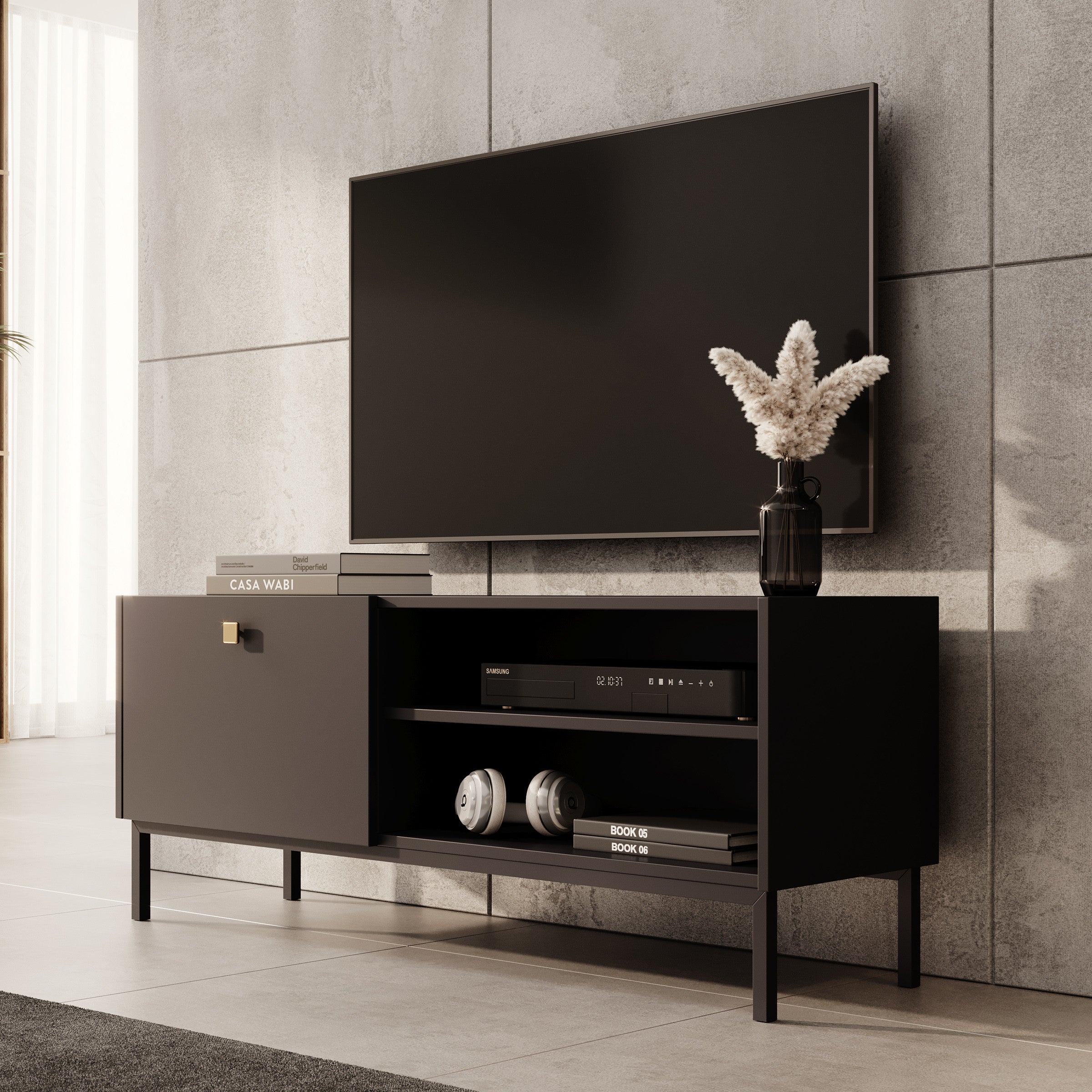 Norment - TV-Meubel - Zwart