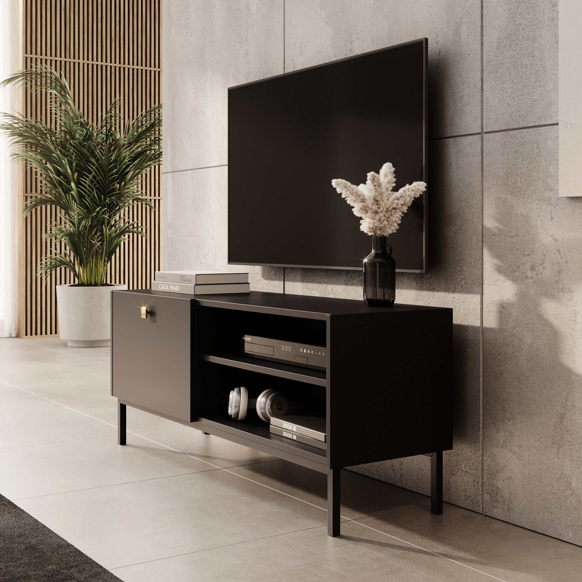 Norment - TV-Meubel - Zwart