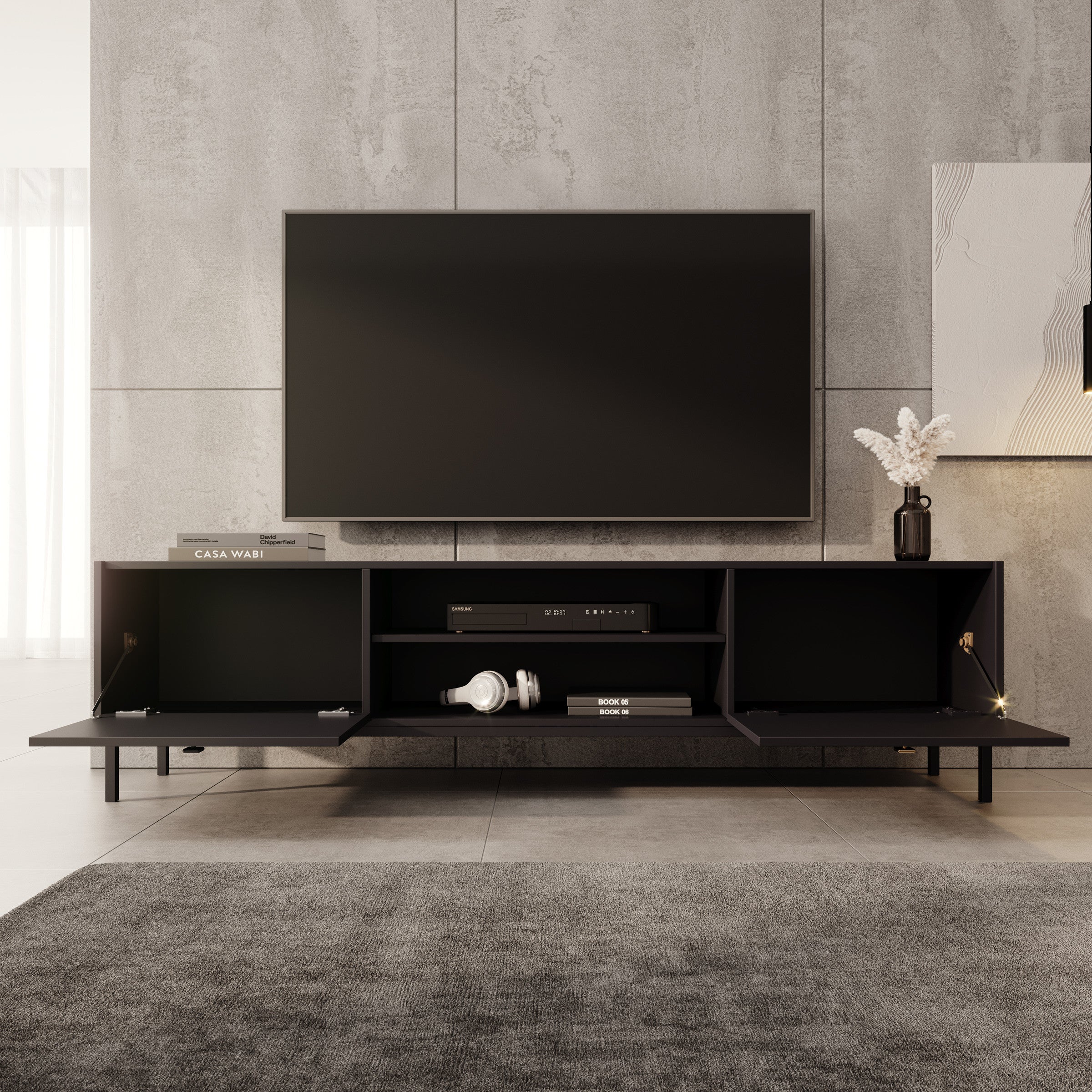 Norment - TV-Meubel - Zwart