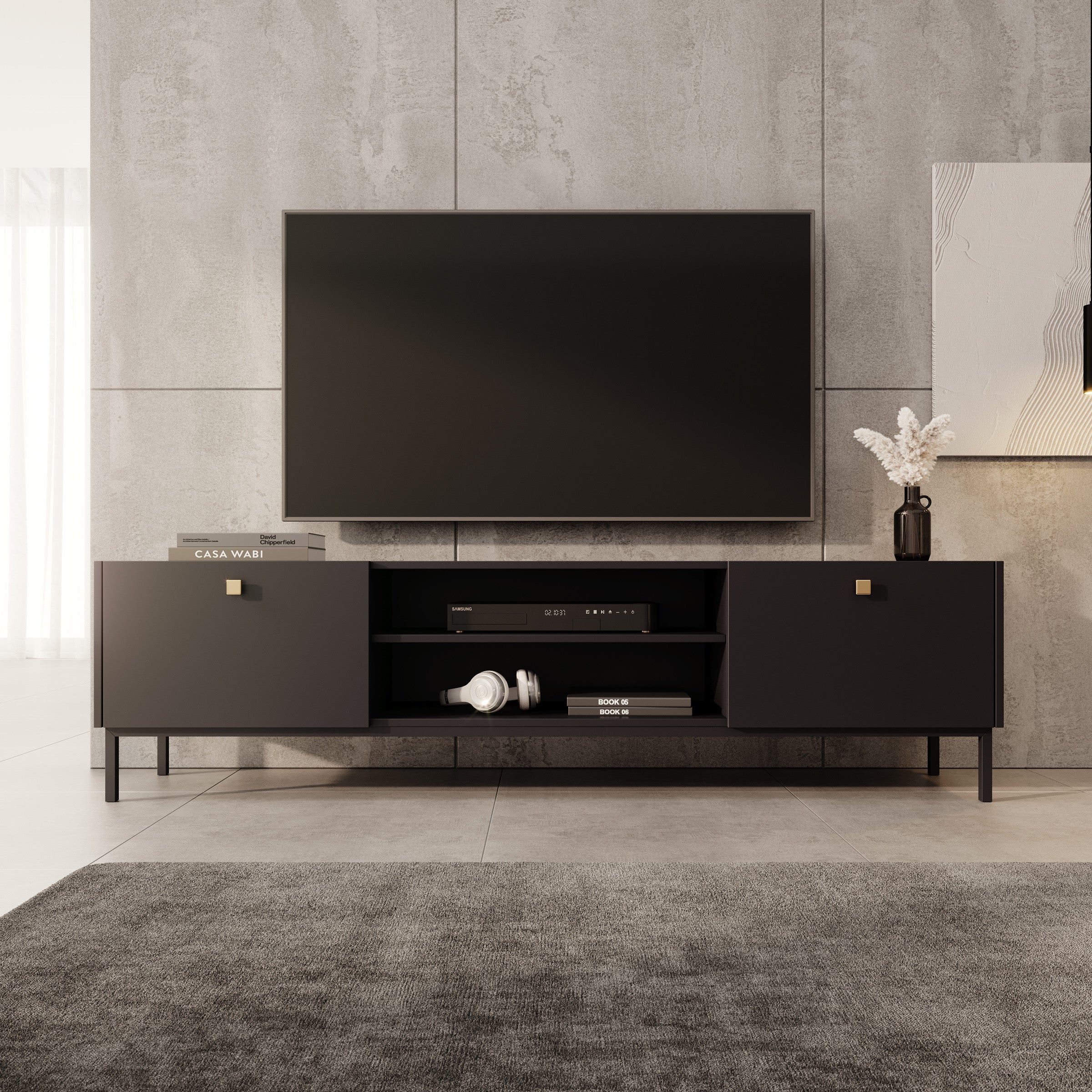 Norment - TV-Meubel - Zwart