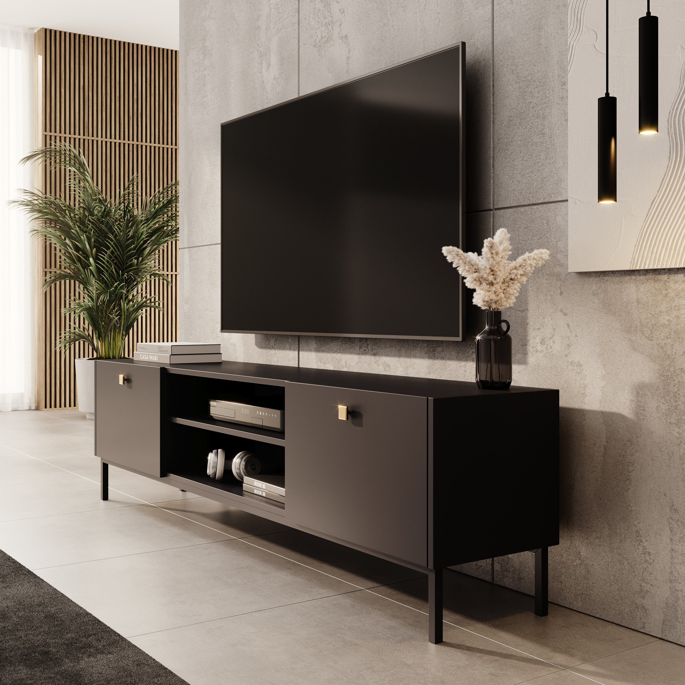 Norment - TV-Meubel - Zwart