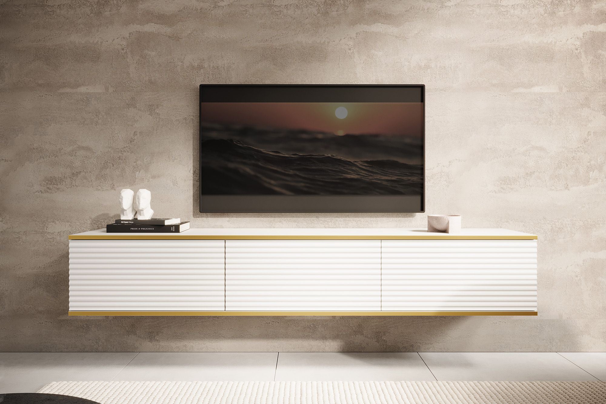 Orleans - TV-Meubel - Wit  - 175 cm