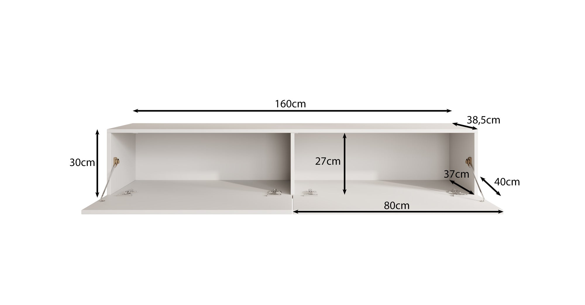Palm - TV-Meubel - Eiken - 160 cm