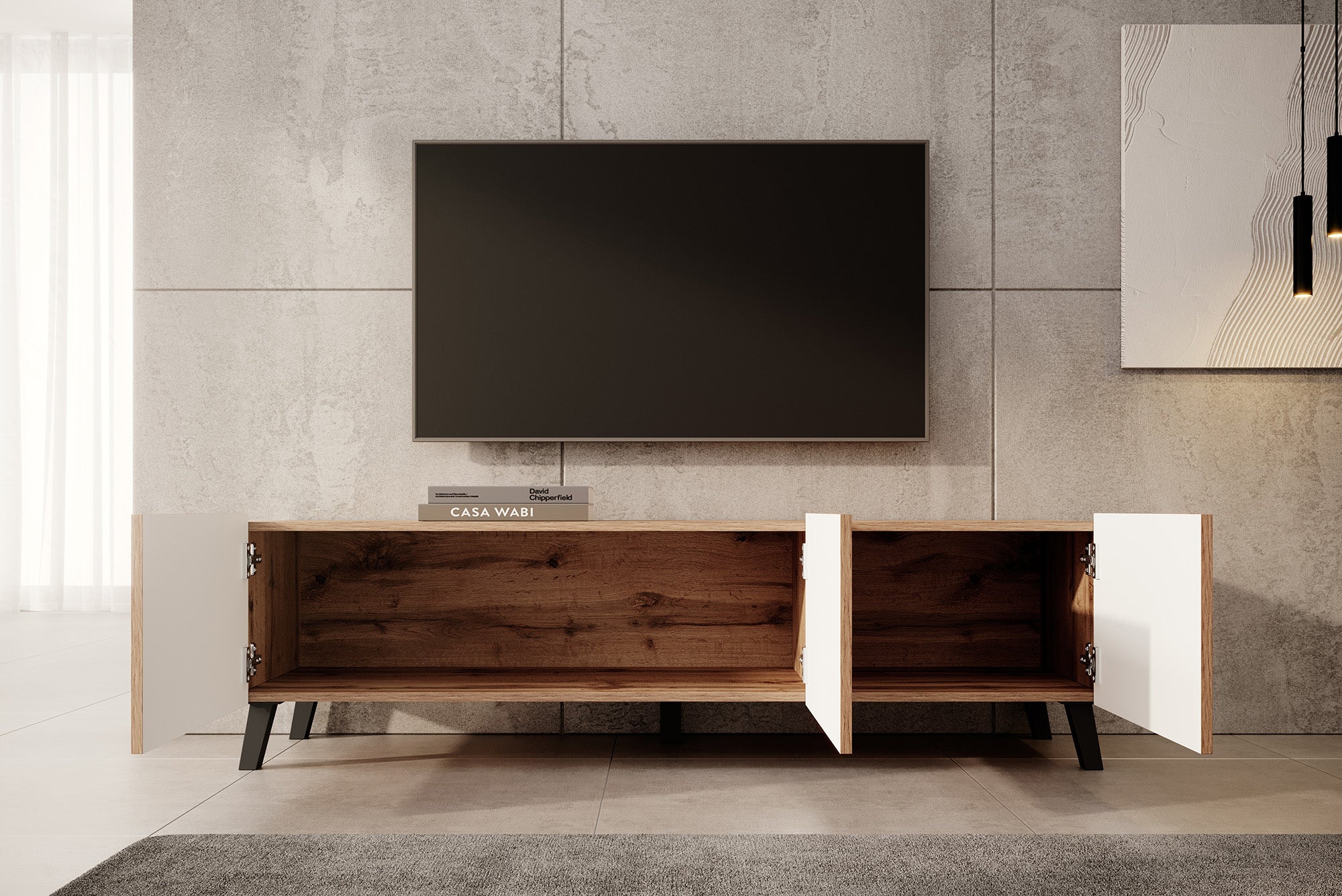 Pepinos 2 - TV-Meubel - Eiken - 150 cm