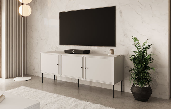 Pierson - TV-Meubel - Wit - 150 cm