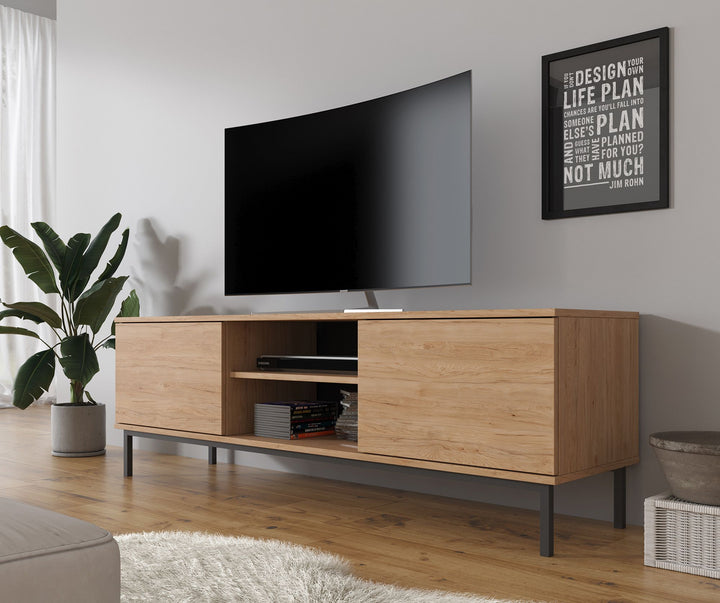 Queen - TV-Meubel - Eiken - 150 cm