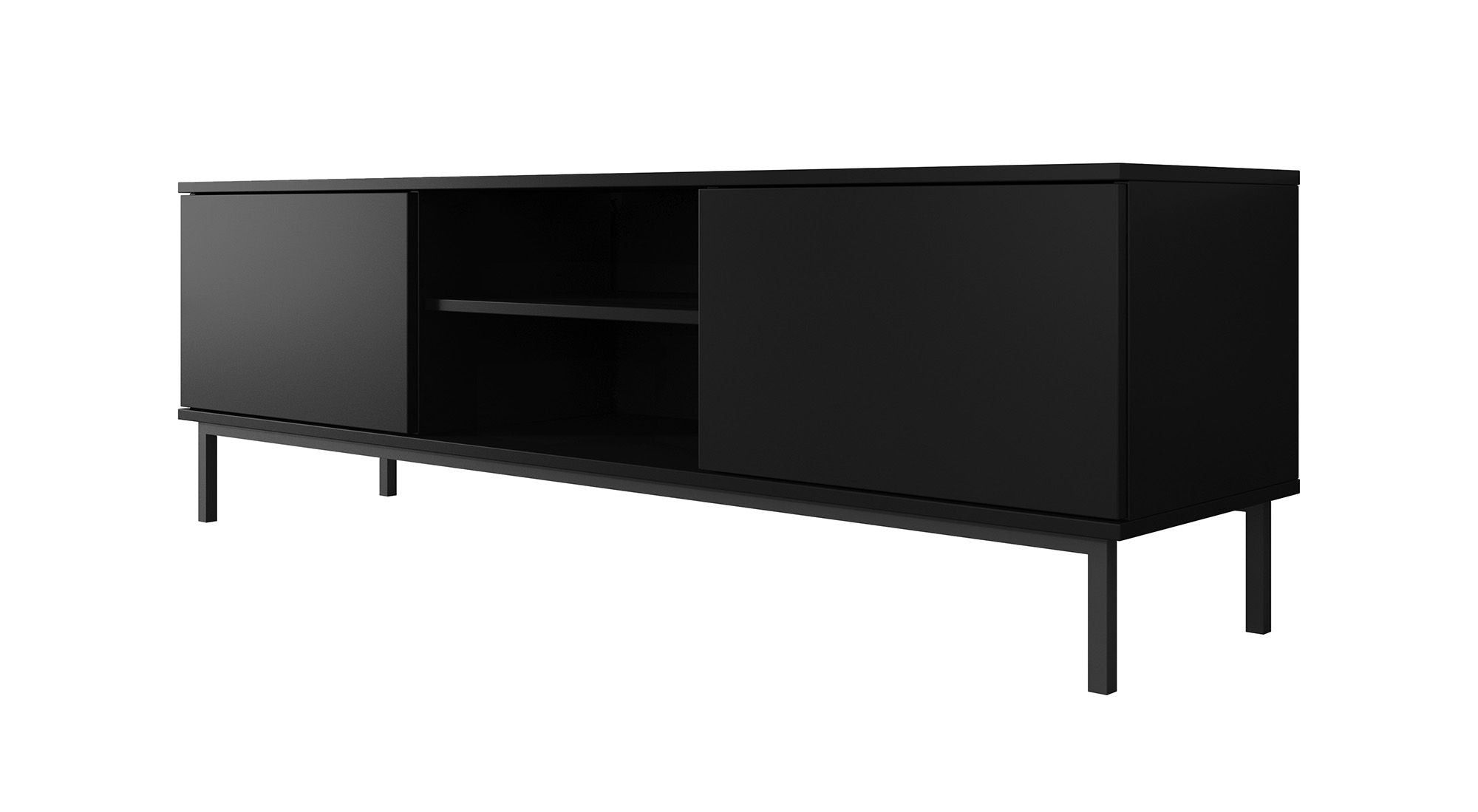 Queen - TV-Meubel - Zwart - 150 cm