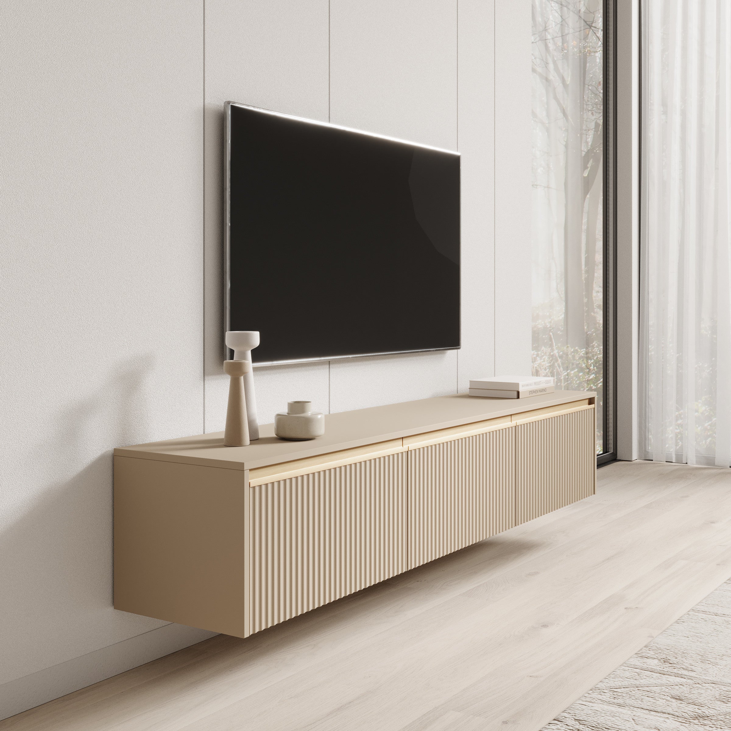 Remy - TV-Meubel - Beige