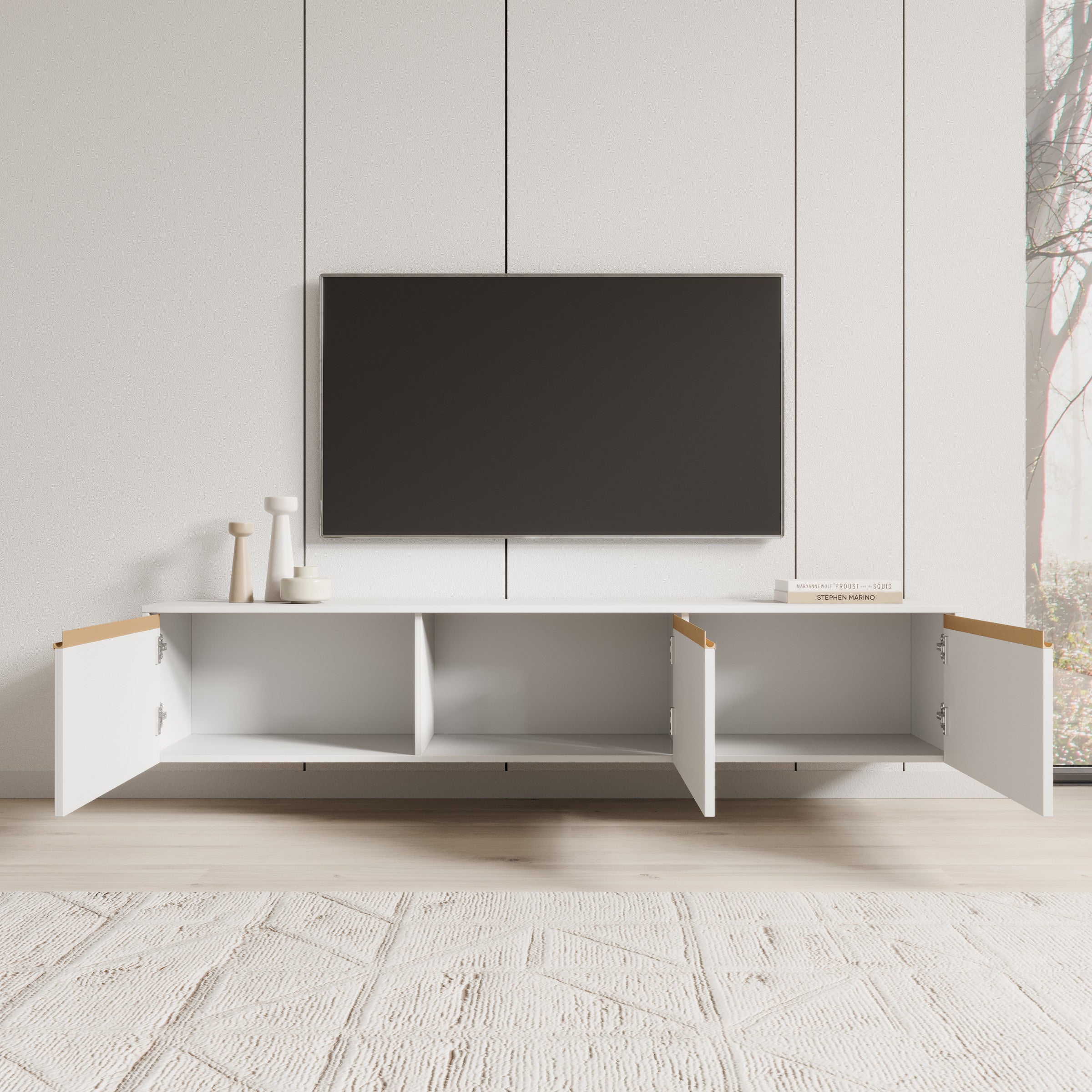 Remy - TV-Meubel - Wit