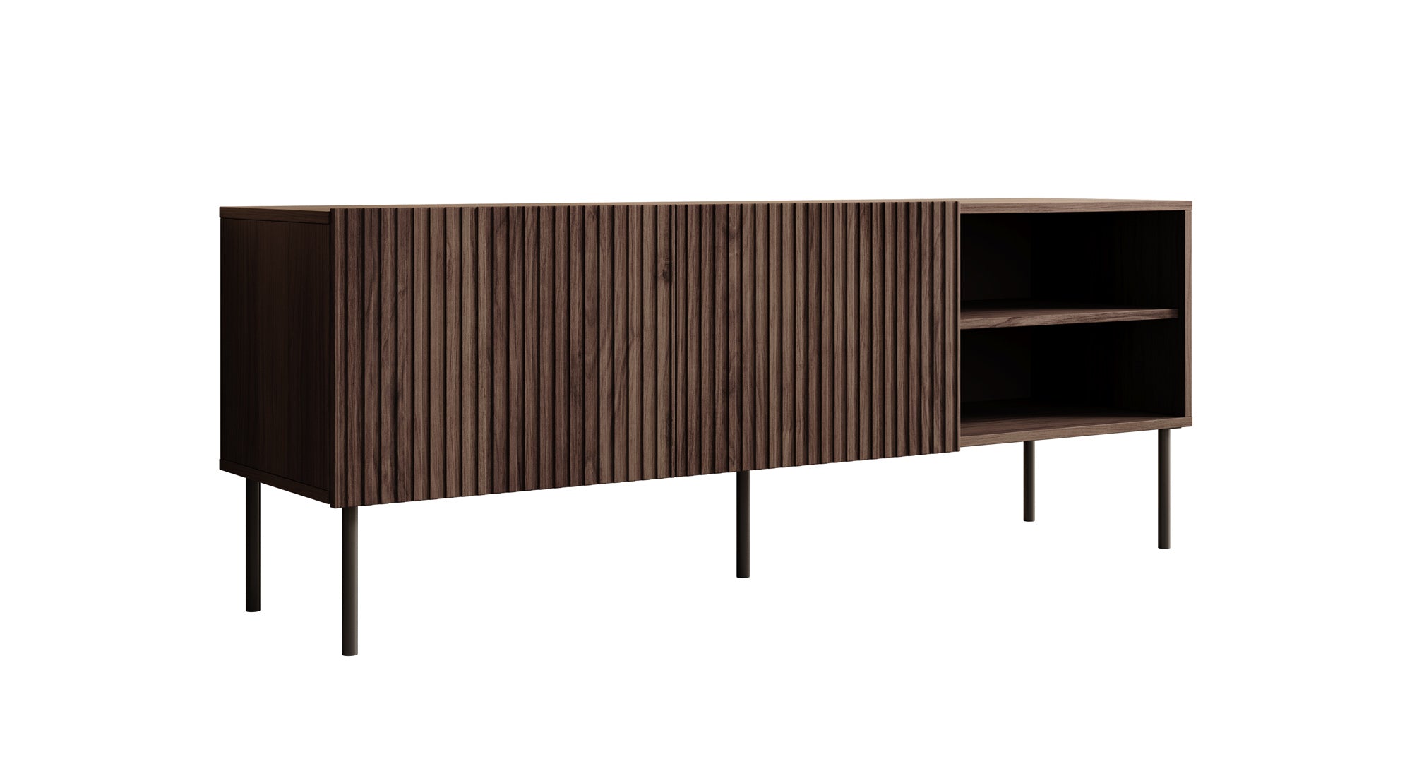 Tartagal - TV-Meubel - Donkerbruin eiken - 150 cm