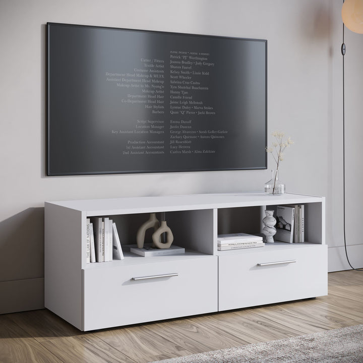 Tristan - TV-Meubel - Wit  - 95 cm