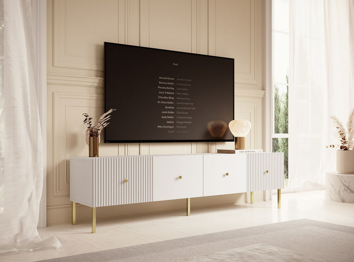 Vermont - TV-Meubel - Wit  - 180 cm