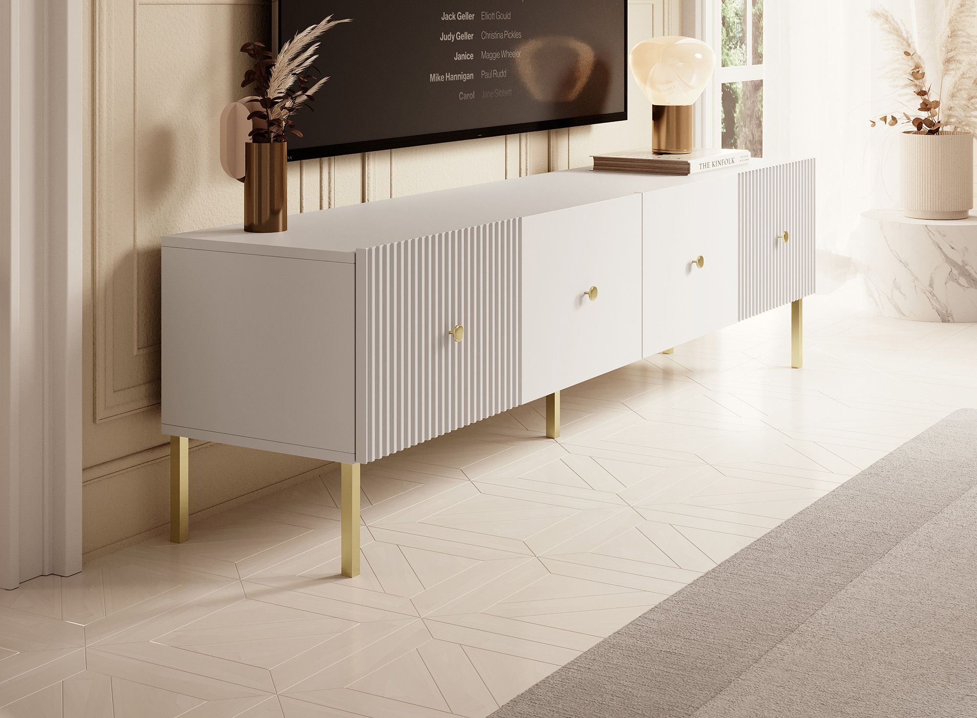 Vermont - TV-Meubel - Wit  - 180 cm