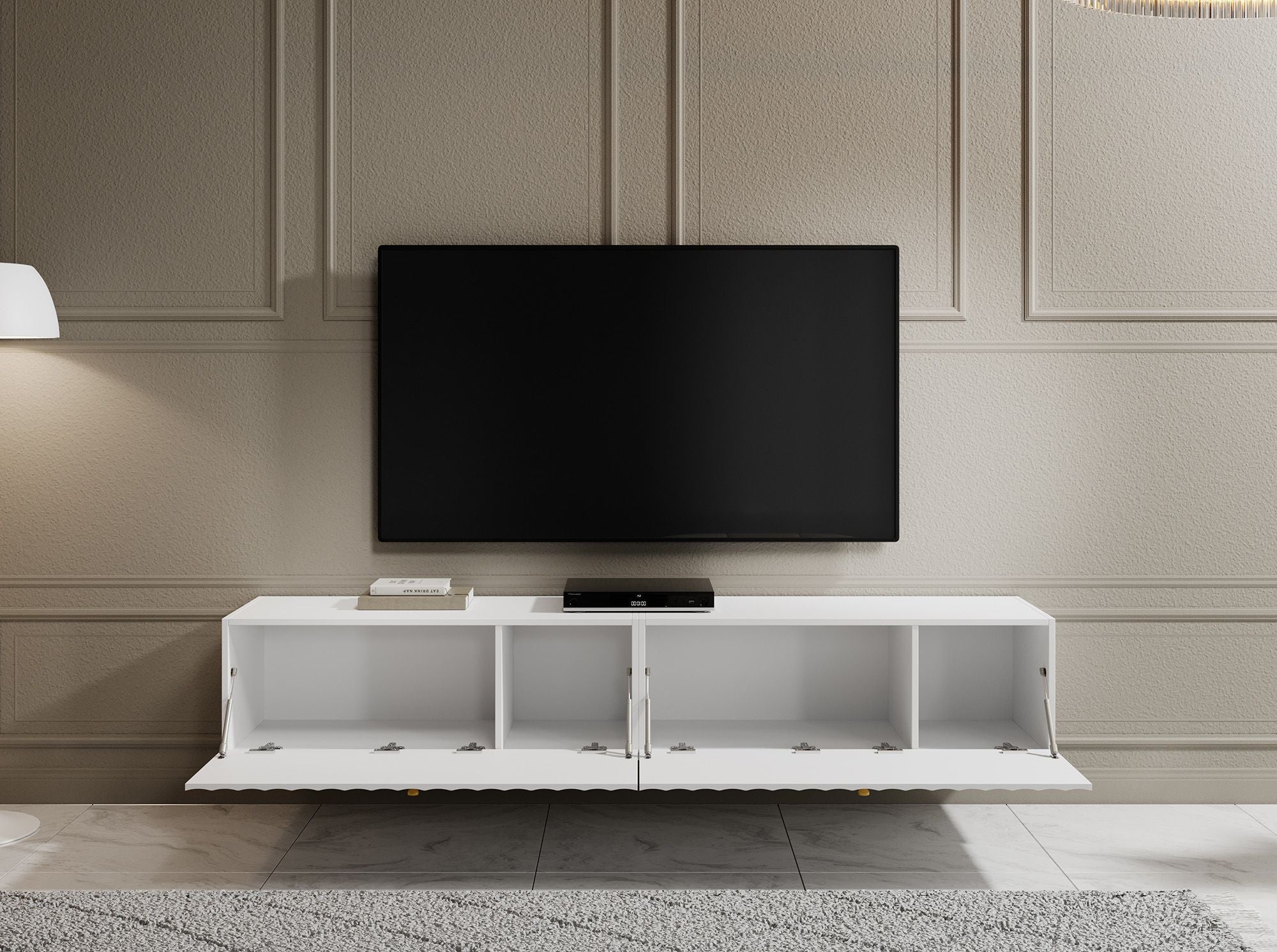 William - TV-Meubel - Wit - 200 cm