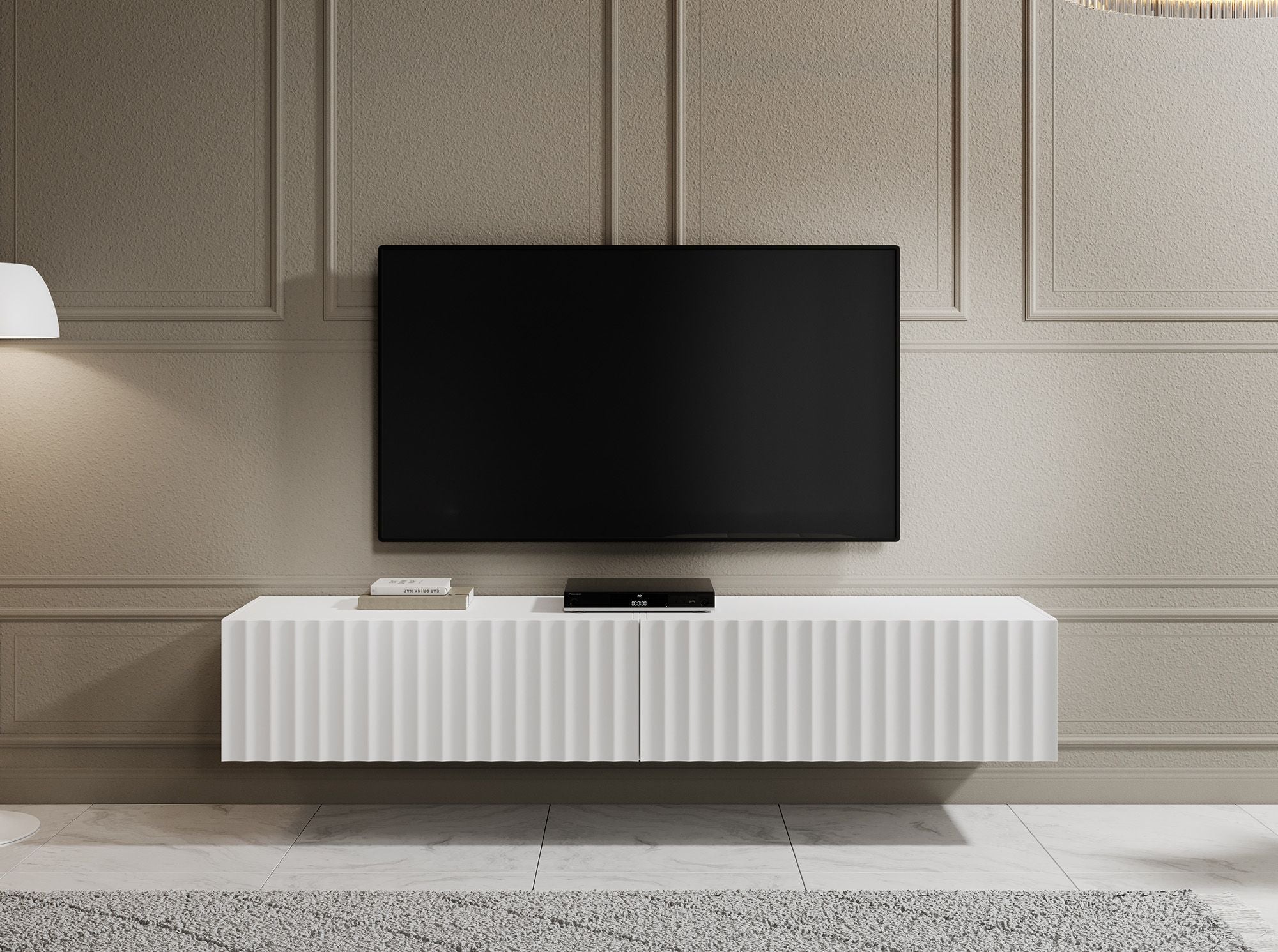 William - TV-Meubel - Wit - 200 cm