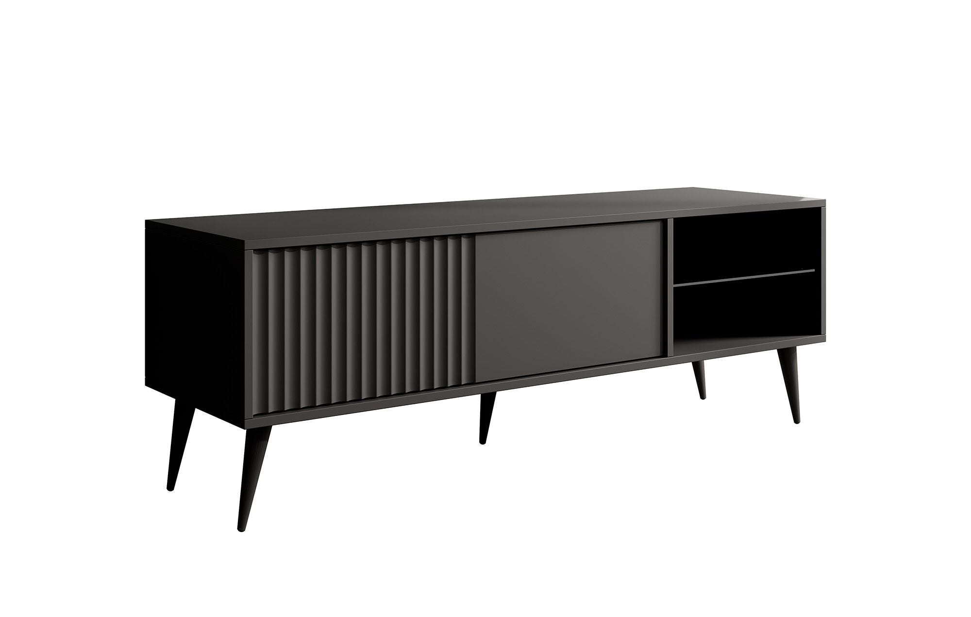 Winq - TV-Meubel - Antraciet - 135 cm