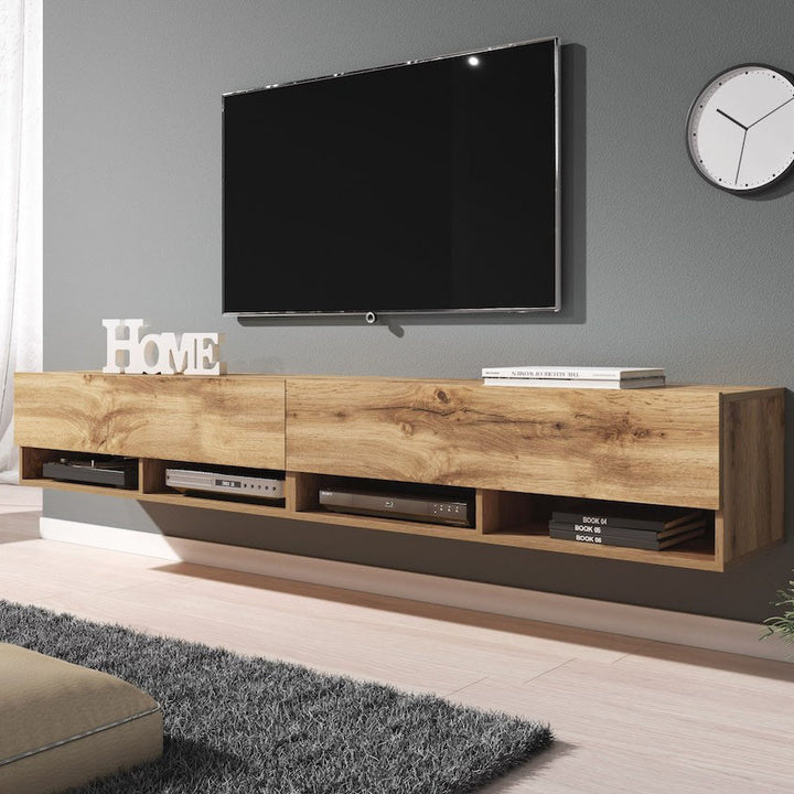 Asino - TV-Meubel  - Eiken - 200 cm