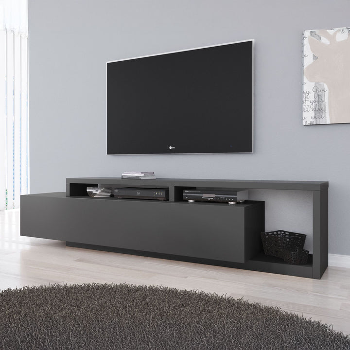 Bello - TV-Meubel met lade - Antraciet  - 219 cm