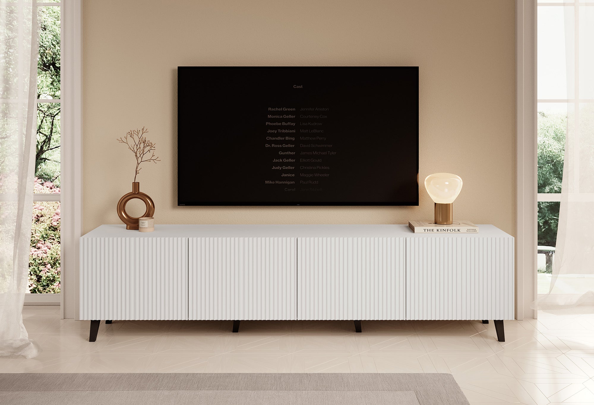 Palamos - TV-Meubel - Wit