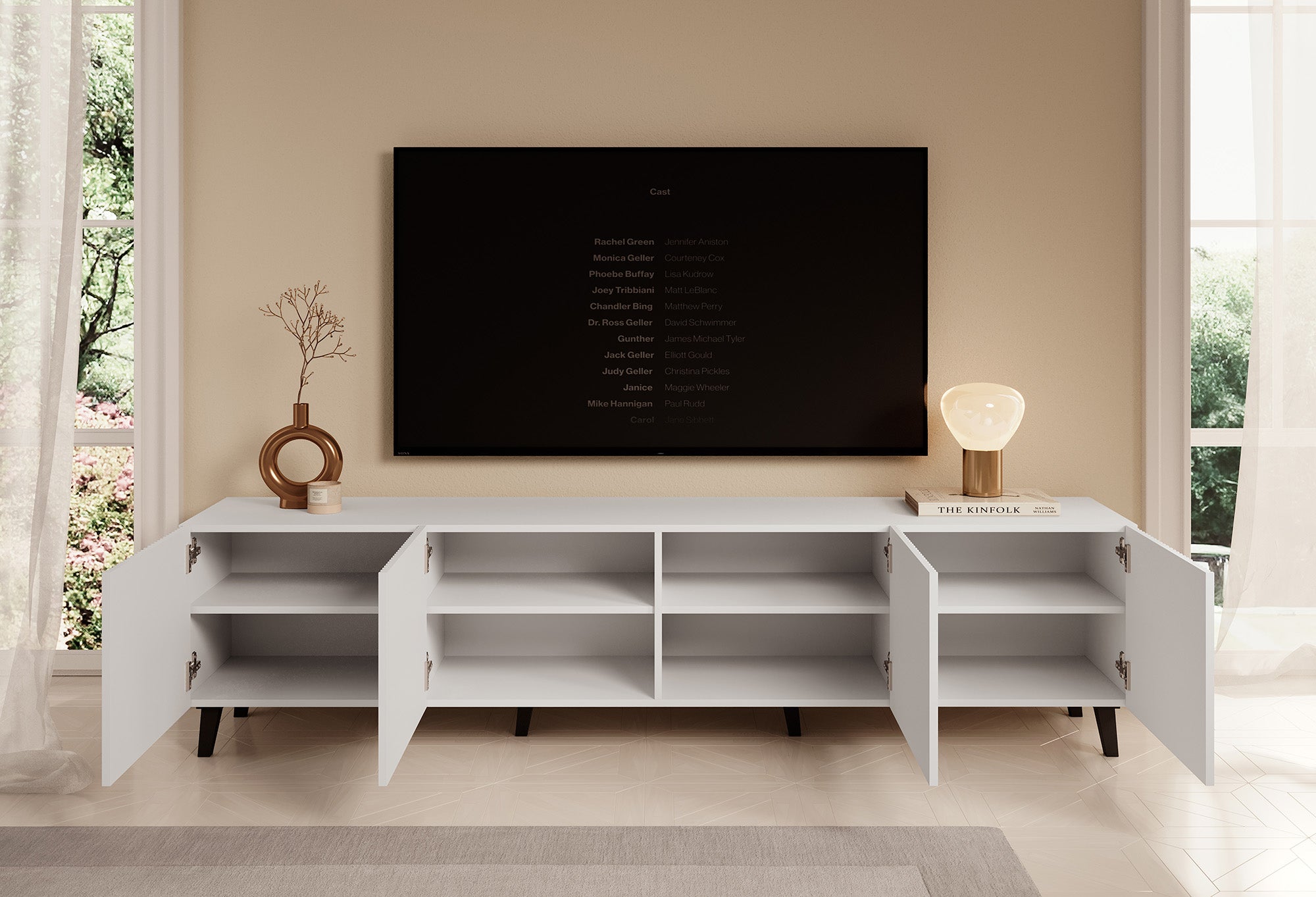 Palamos - TV-Meubel - Wit