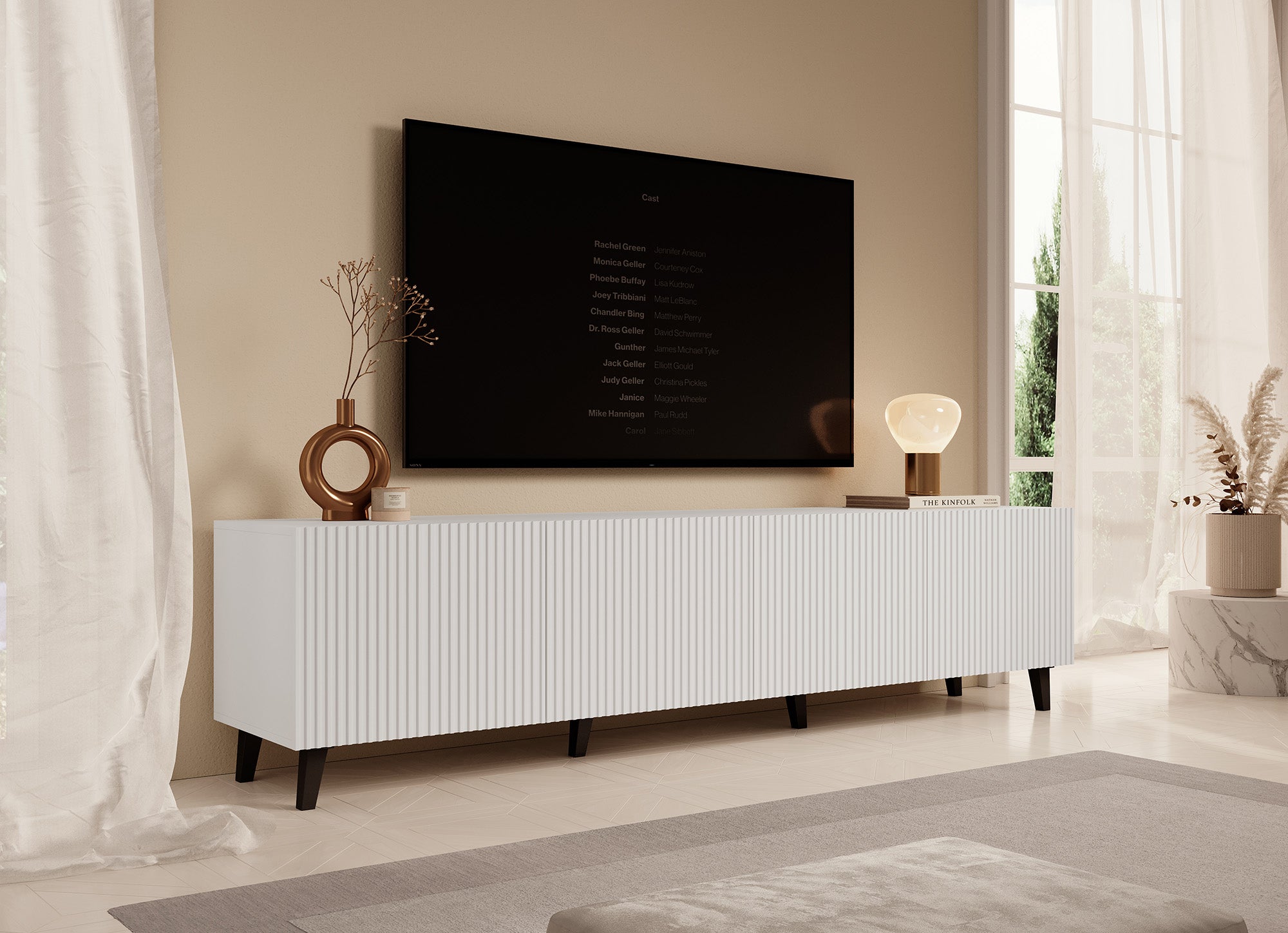Palamos - TV-Meubel - Wit