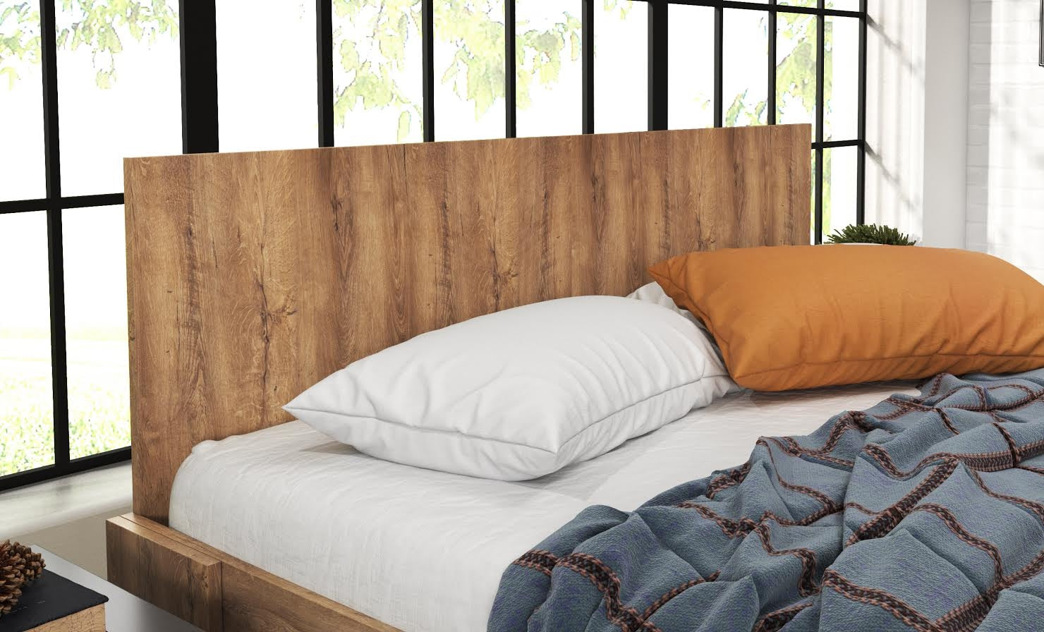 Monaco - Tweepersoonsbed - Eiken - 160x200 cm