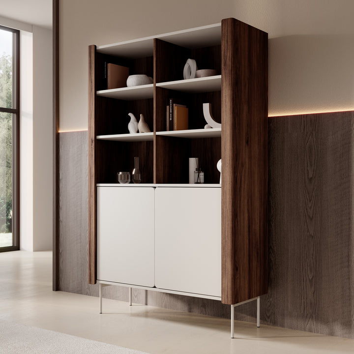 Lux - Vitrinekast - Beige